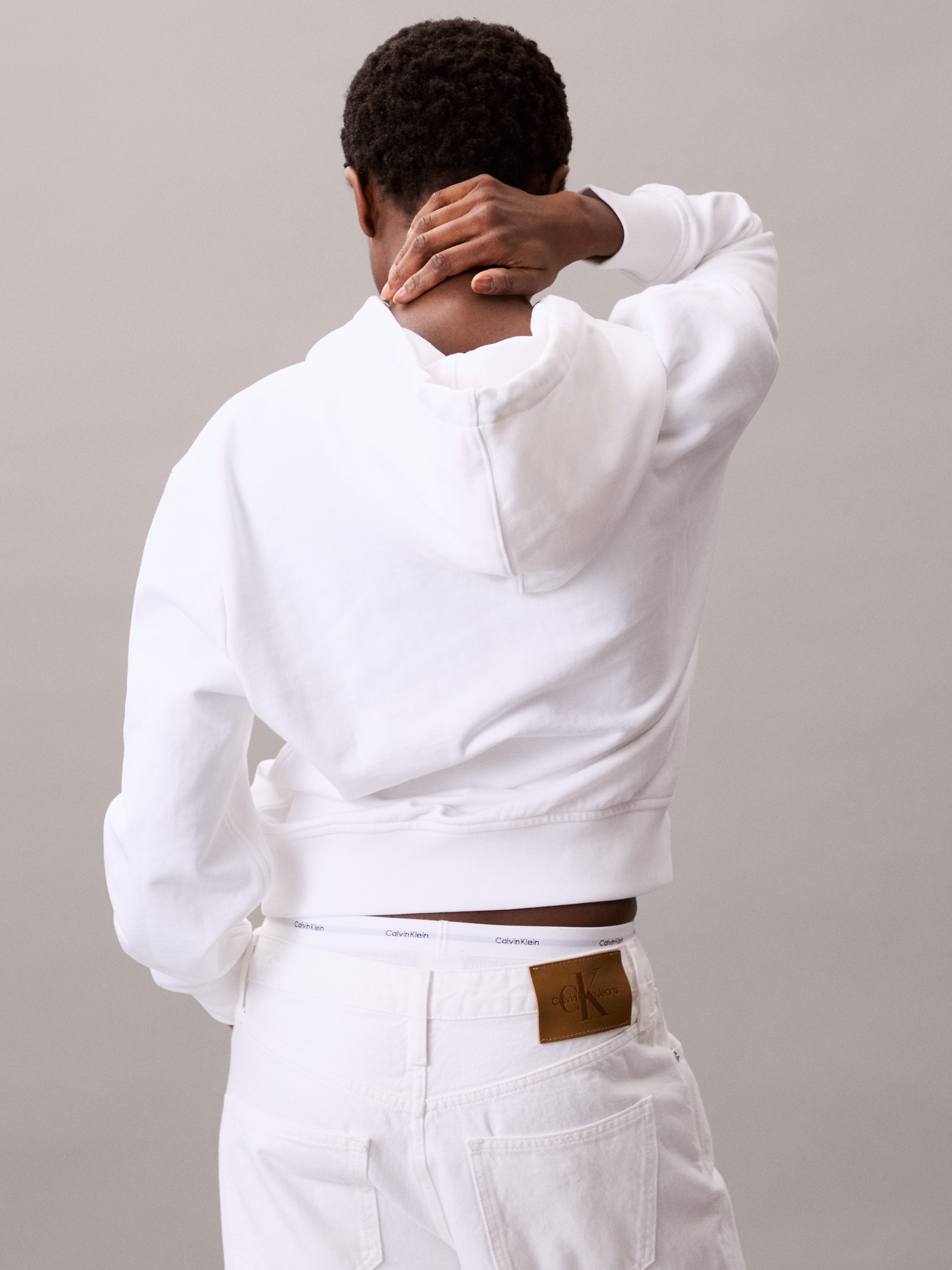 Calvin Klein Jeans Kapuzensweatshirt »LS ARCHIVE TERRY PO HOOD«, Mit Rundhalsausschnitt