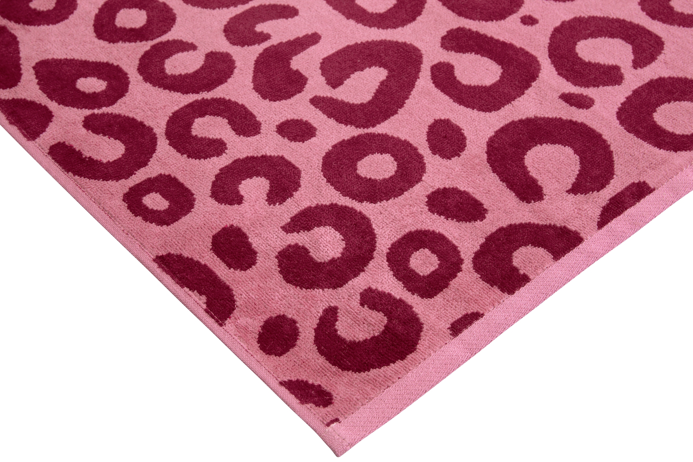 OTTO home Handtuch Set »Anna Leopardenmuster, 4-tlg Handtuch-Set, 50x100cm, 100% Baumwolle« Handtücher, weich, saugstark, modern, Leo, Animal Print