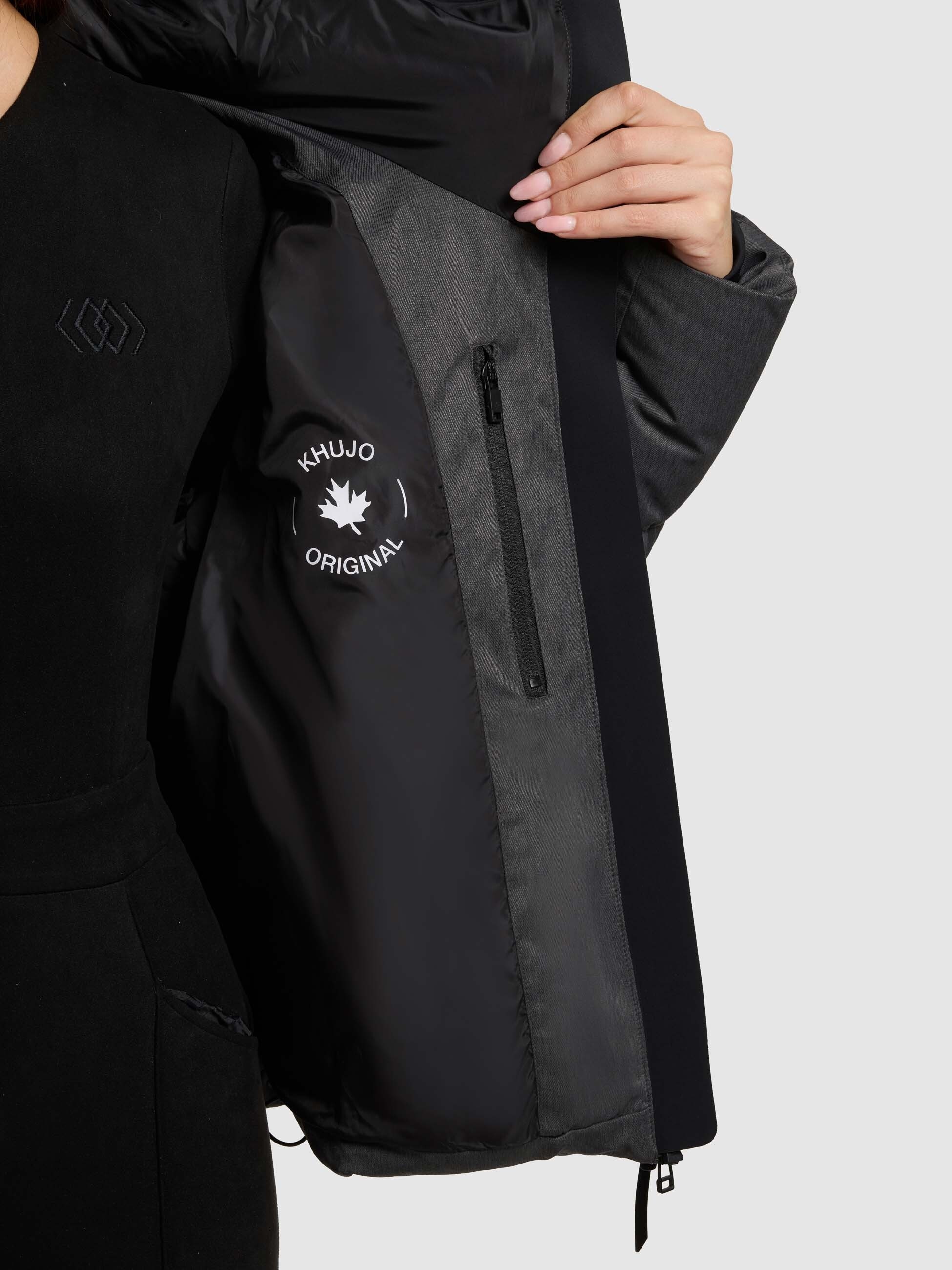 khujo Steppjacke »MILLY«, mit Kapuze