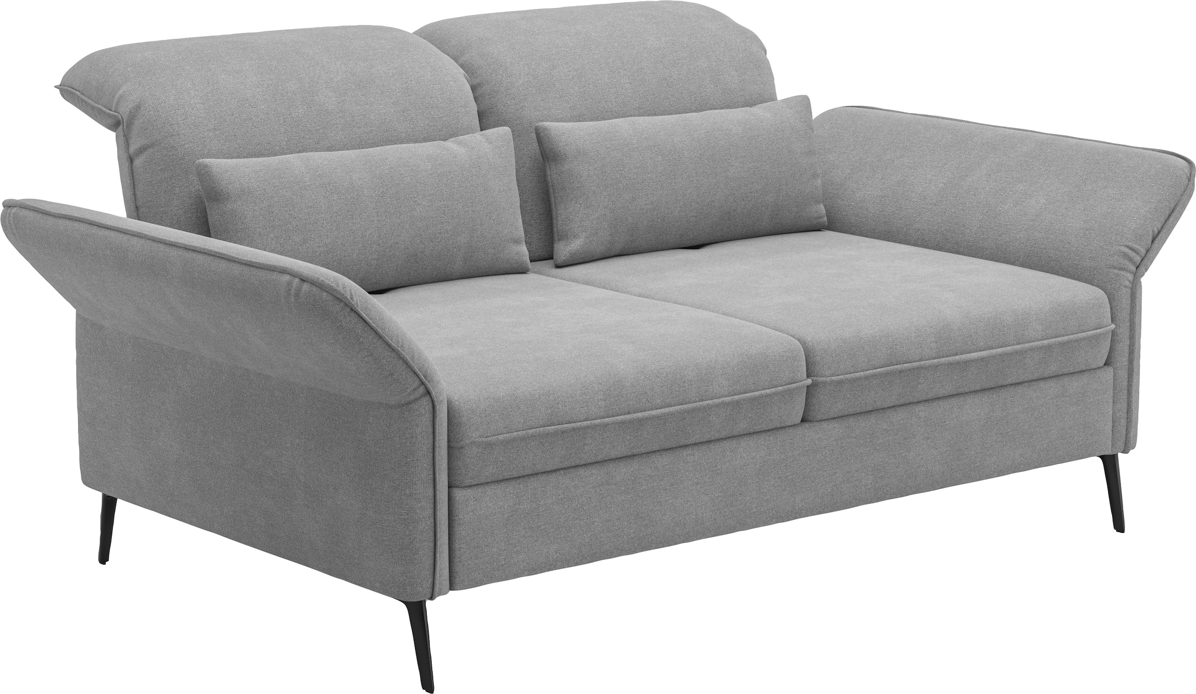 sit&more 2,5-Sitzer »Emely, inkl. Sitztiefenverstellung«, wahlweise mit Bettfunktion, Kopf- & Armteilverstellung