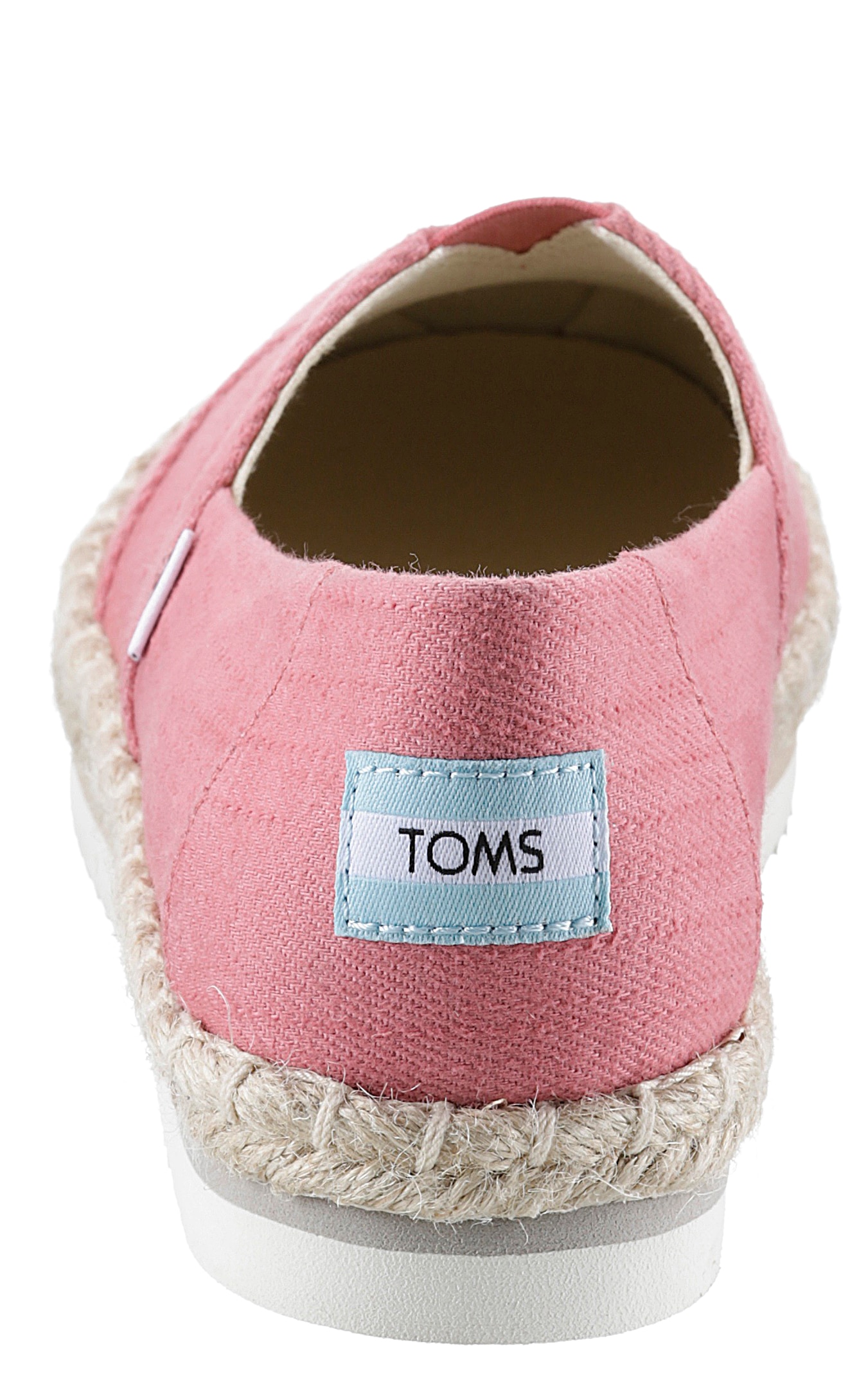 TOMS Espadrille »ALPARGATA PLATFORM ROPE«, in veganer Verarbeitung, schmale Form