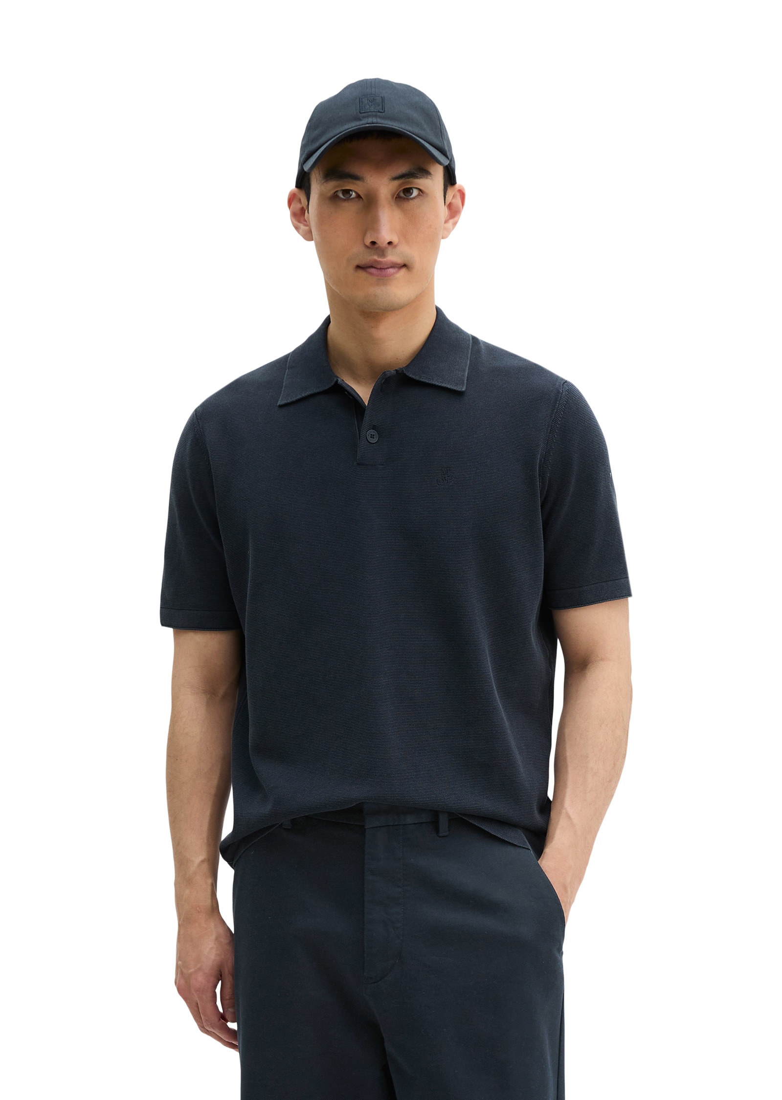 Marc OPolo Strickpullover "aus zertifizierter Bio-Baumwolle"