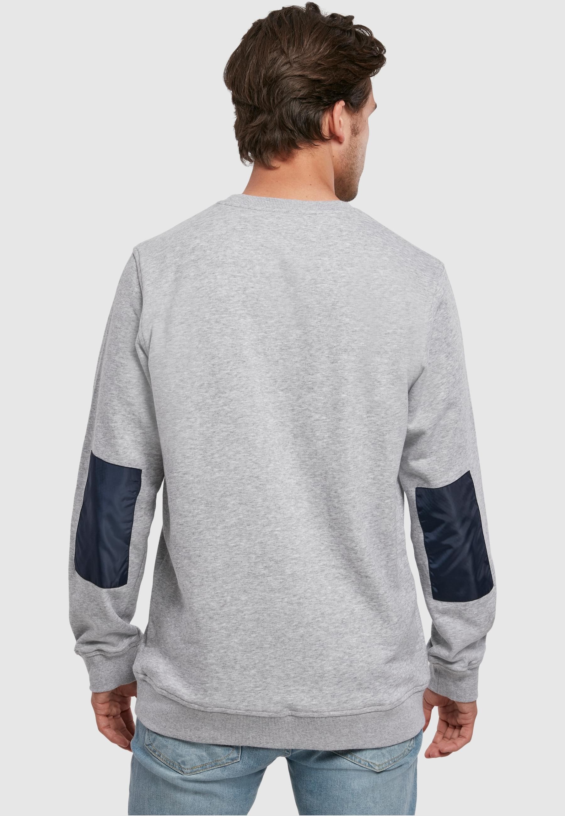 URBAN CLASSICS Rundhalspullover »Urban Classics Herren Military Crew«, (1 tlg.)