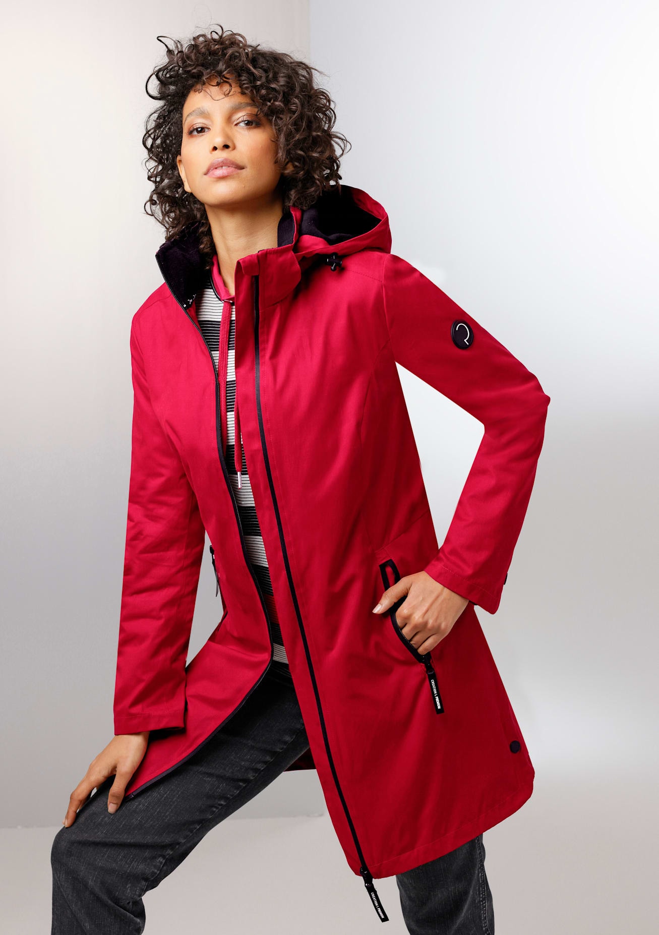 CREATION L PREMIUM Funktionsjacke mitKapuze günstig online kaufen