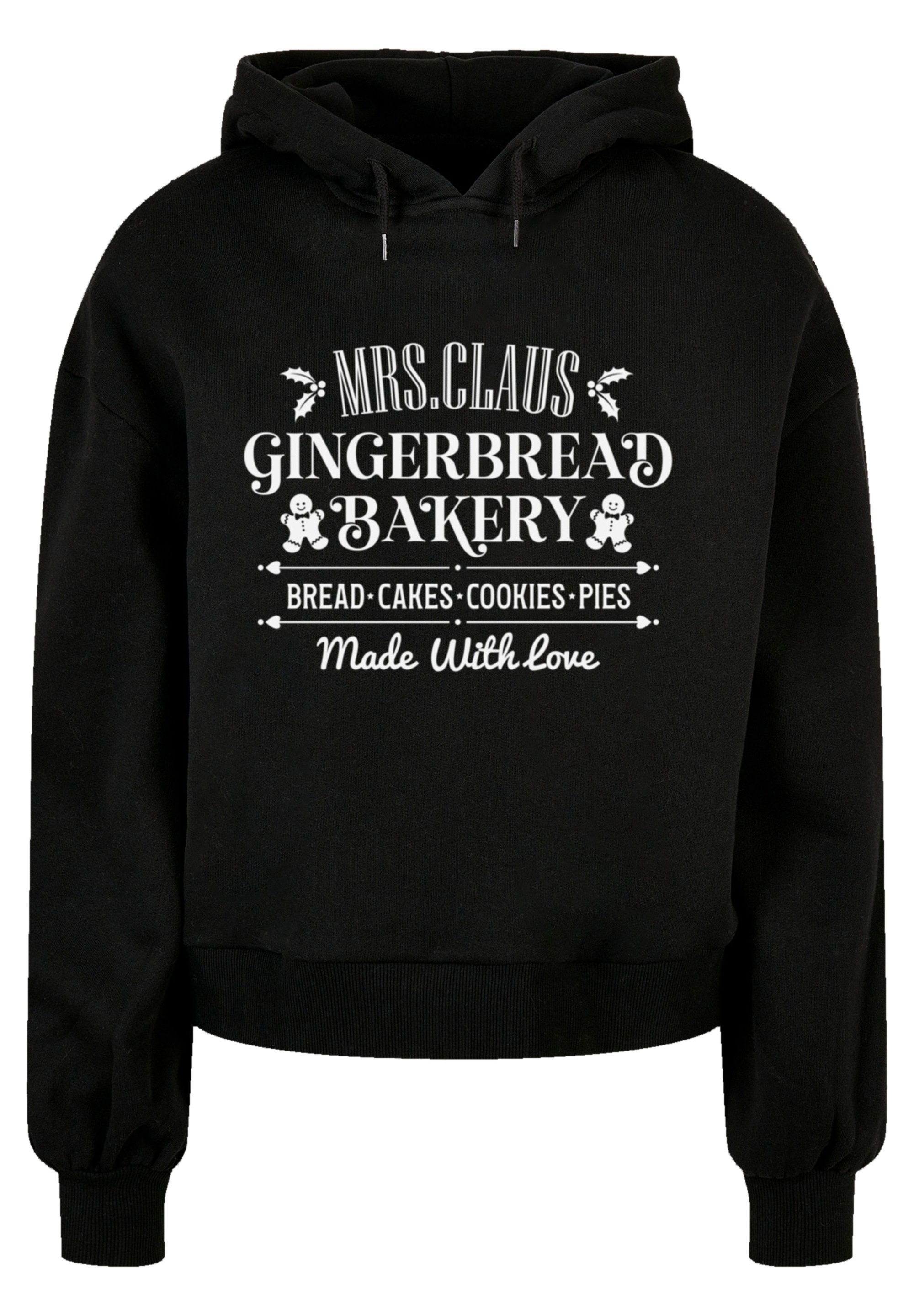 F4NT4STIC Kapuzenpullover »Santas Gingerbread Bakery Retro Weihnachten«, Premium Qualität, Christmas Collection