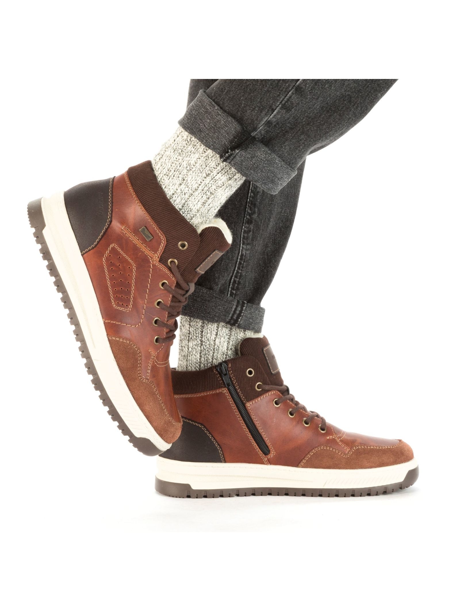 Rieker Sneaker »Rieker Sneaker Leder/Textil«
