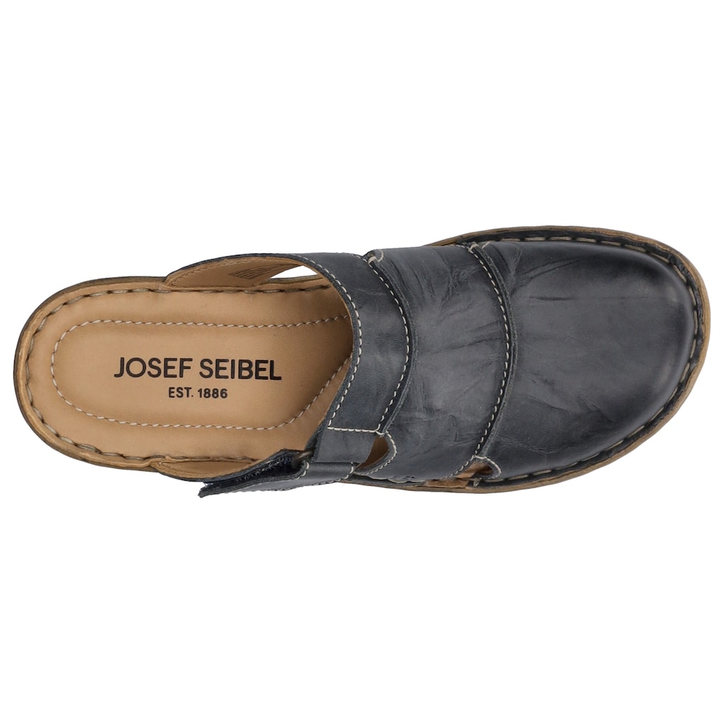 Josef Seibel Clog »Catalonia 84«, Vintage, Blockabsatz, Sommerschuh, Schlappen mit 4,5 cm Absatz