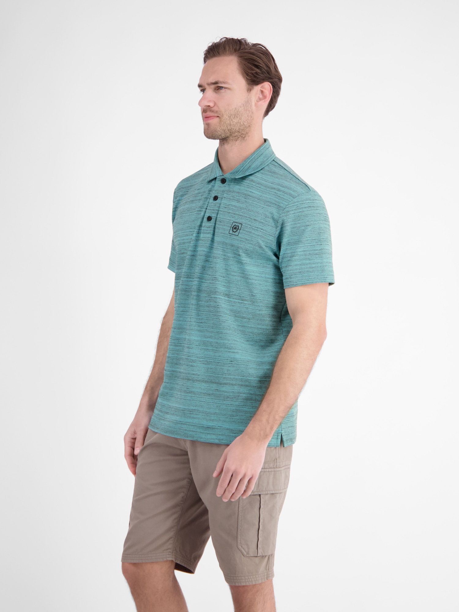 LERROS Poloshirt »Polo aus leichtem Baumwollmischgewebe mit griffiger Haptik«