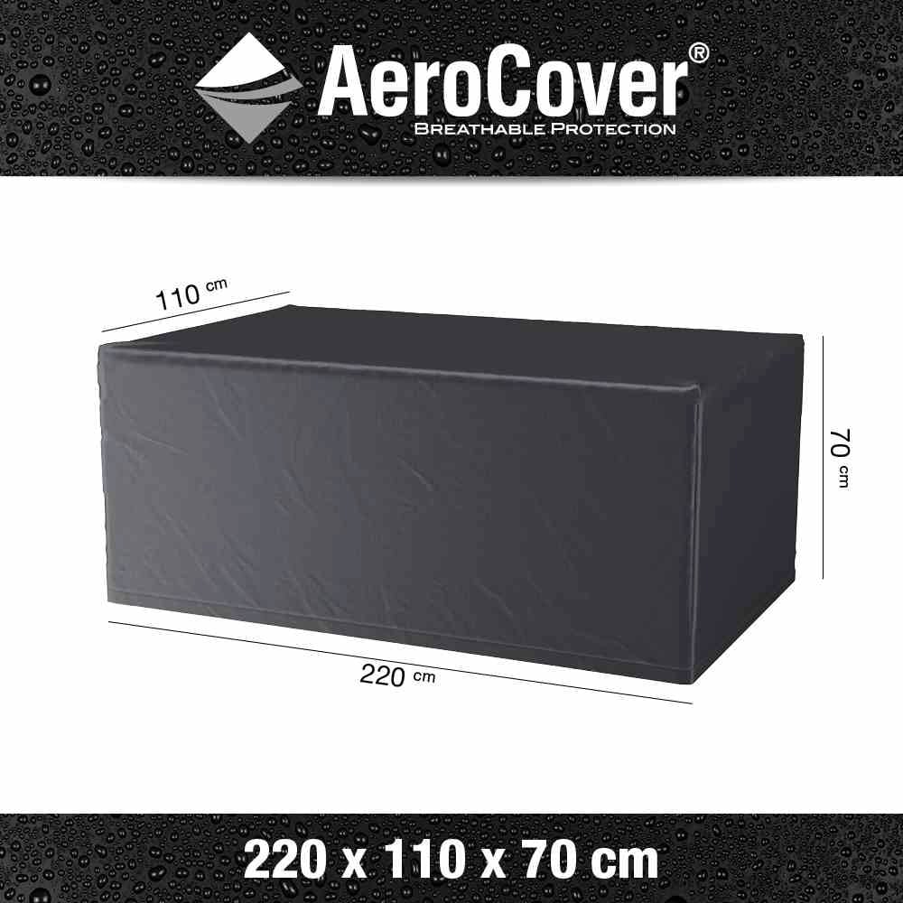 Aerocovers Gartenmöbel-Schutzhülle »Tischhülle 220x110xH70«, Tischhülle 220x110xH70 cm