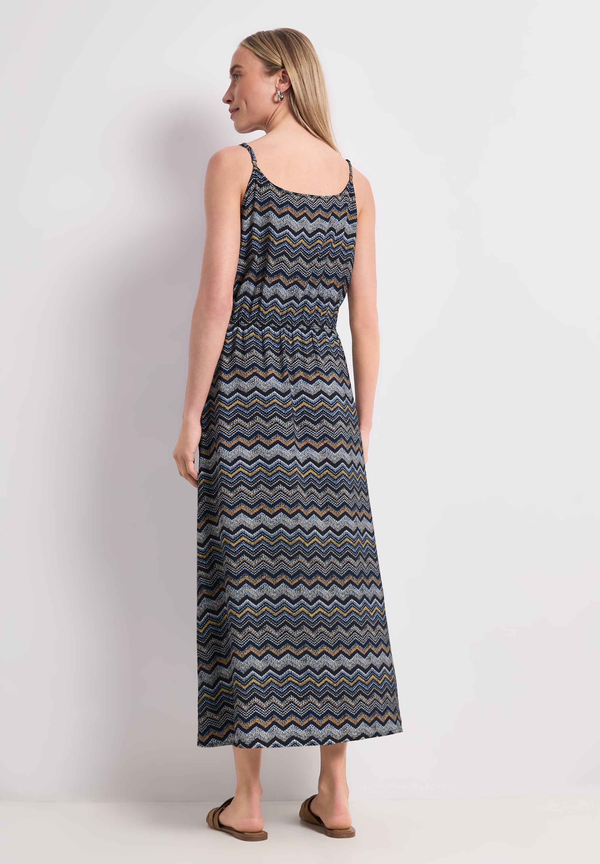 STREET ONE Maxikleid Ohne Taschen aus Viskose