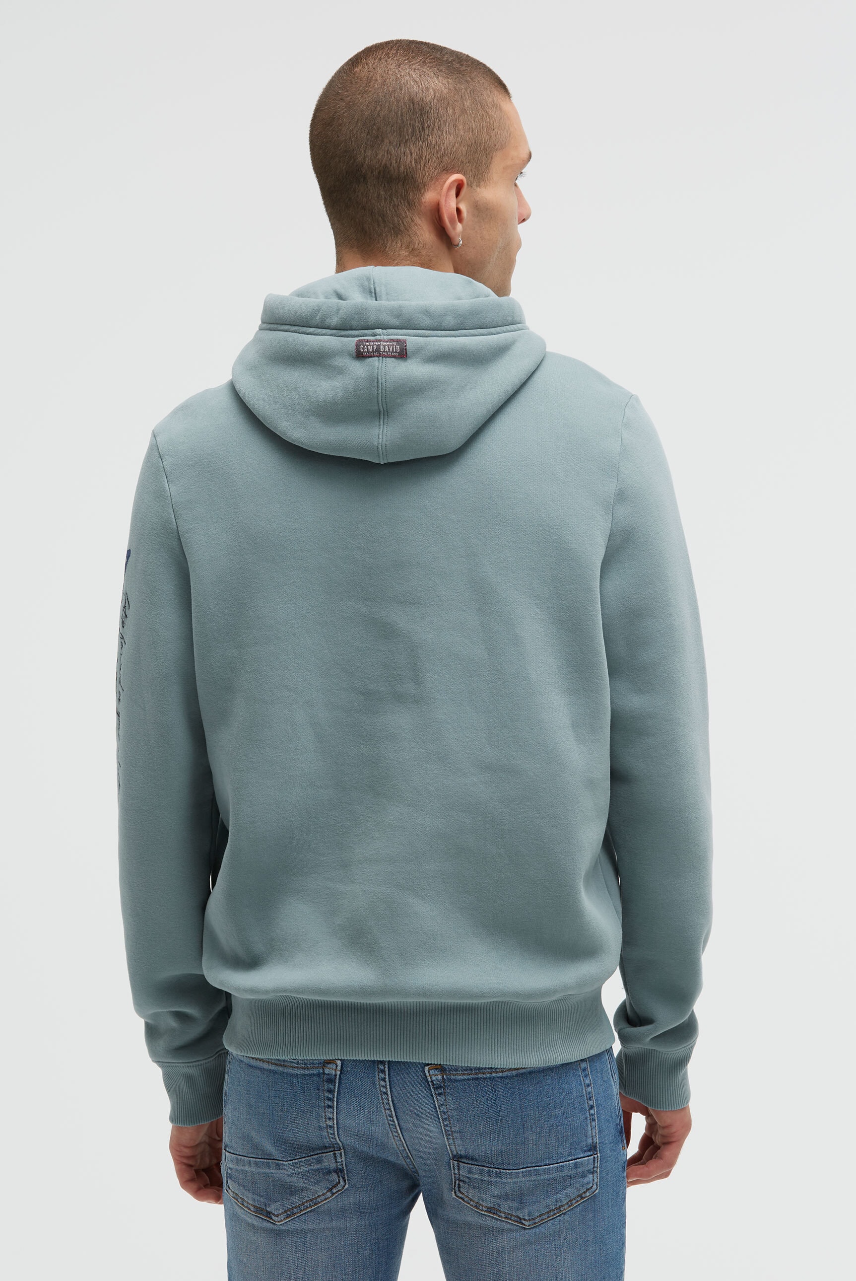 CAMP DAVID Kapuzensweatshirt mit weicher Innenseite