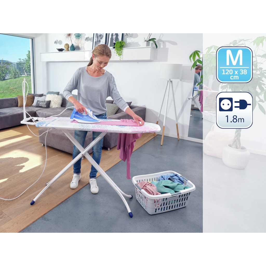 Leifheit Bügelbrett »Classic M Basic Plus«, Bügelfläche 120 cmx38 cm