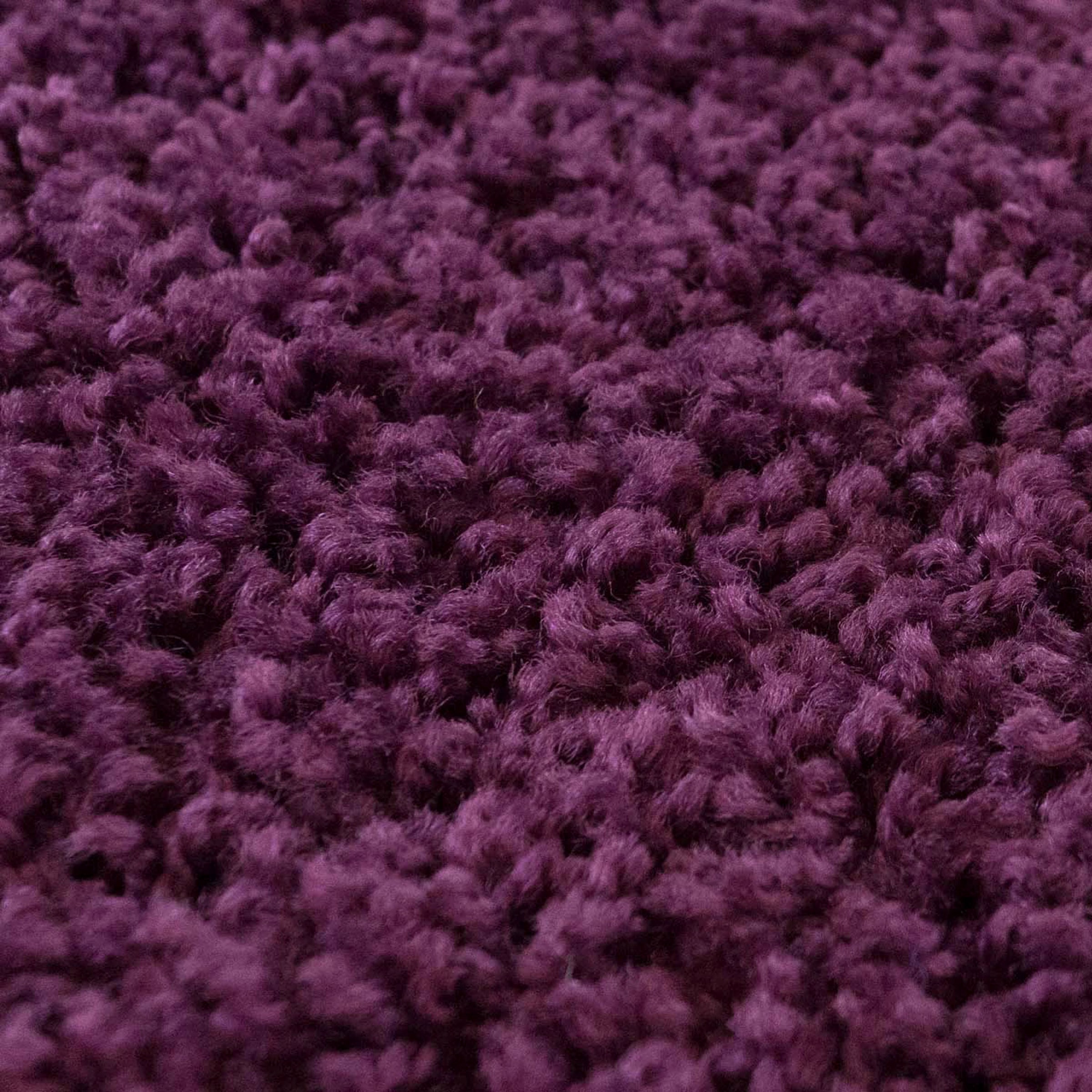 Carpet City Hochflor-Läufer »Shaggi uni 500«, rechteckig, 30 mm Höhe, Shaggy-Teppich, Uni Farben, ideal für Flur & Diele, Langflor, Weich