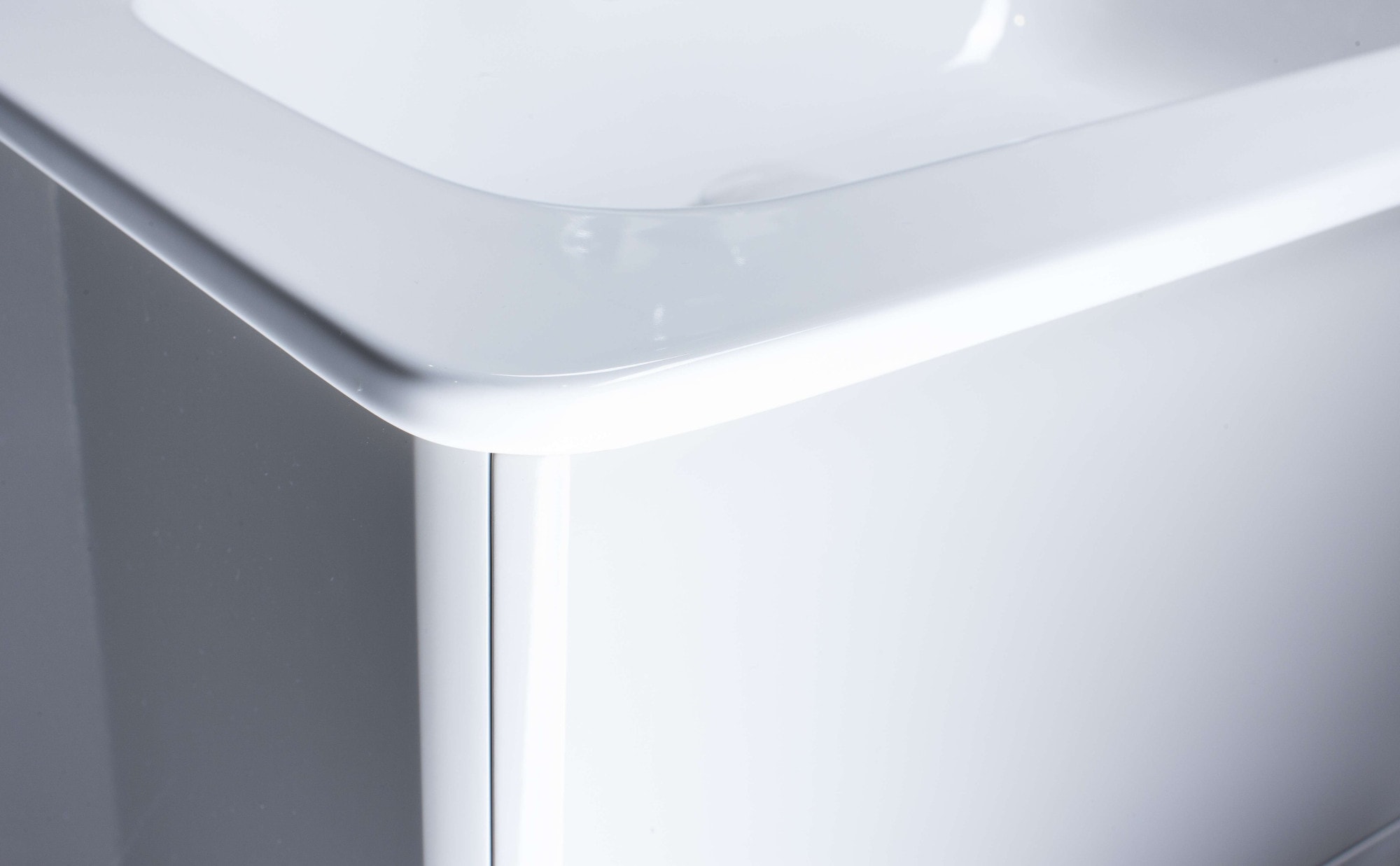 welltime Waschtisch »Round« FSC®-zertifiziert, (2 Breiten: 61/81 cm H/T ca .51,8/45cm)