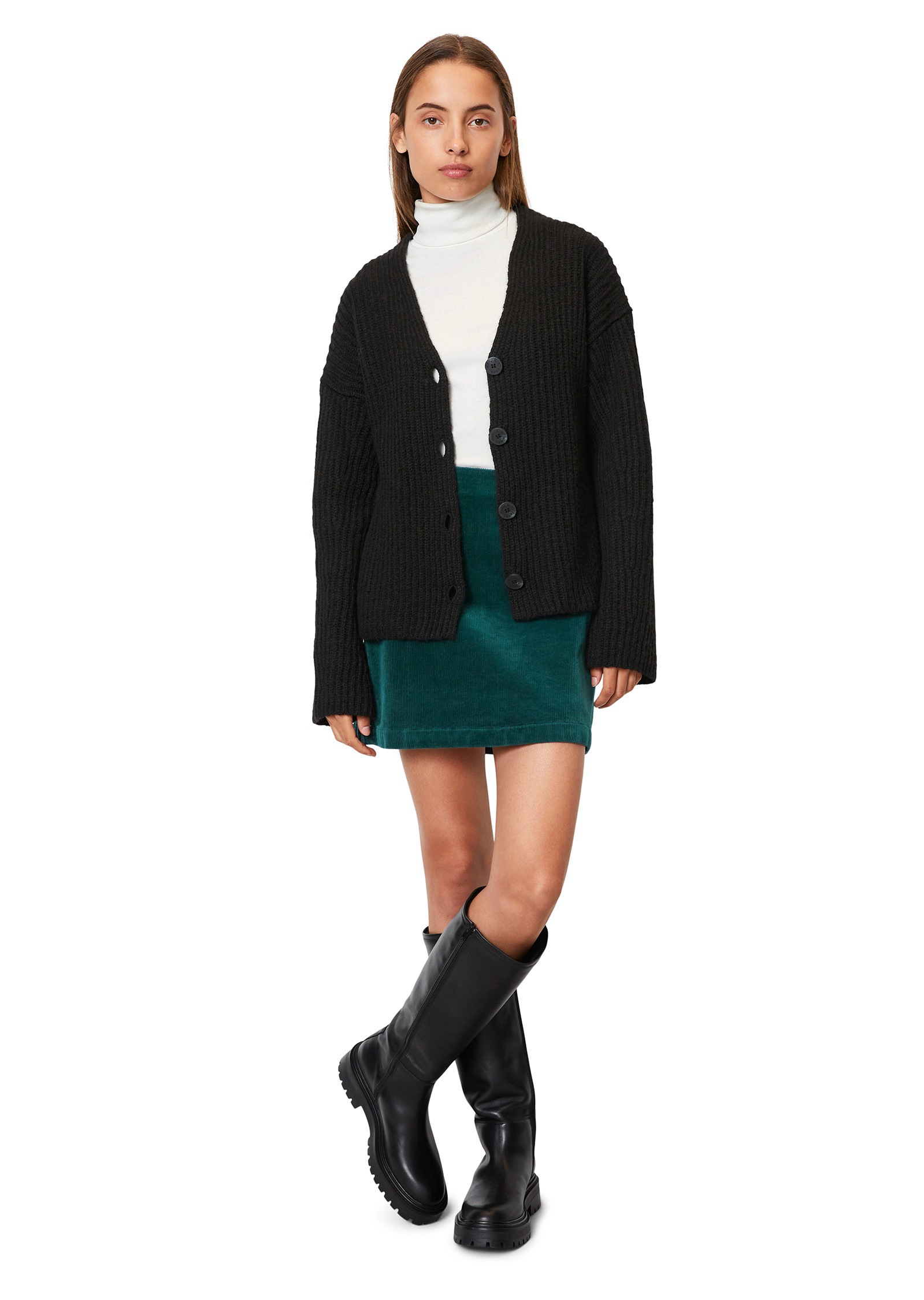 Marc O'Polo DENIM Cardigan »aus softem Schurwolle-Mix«