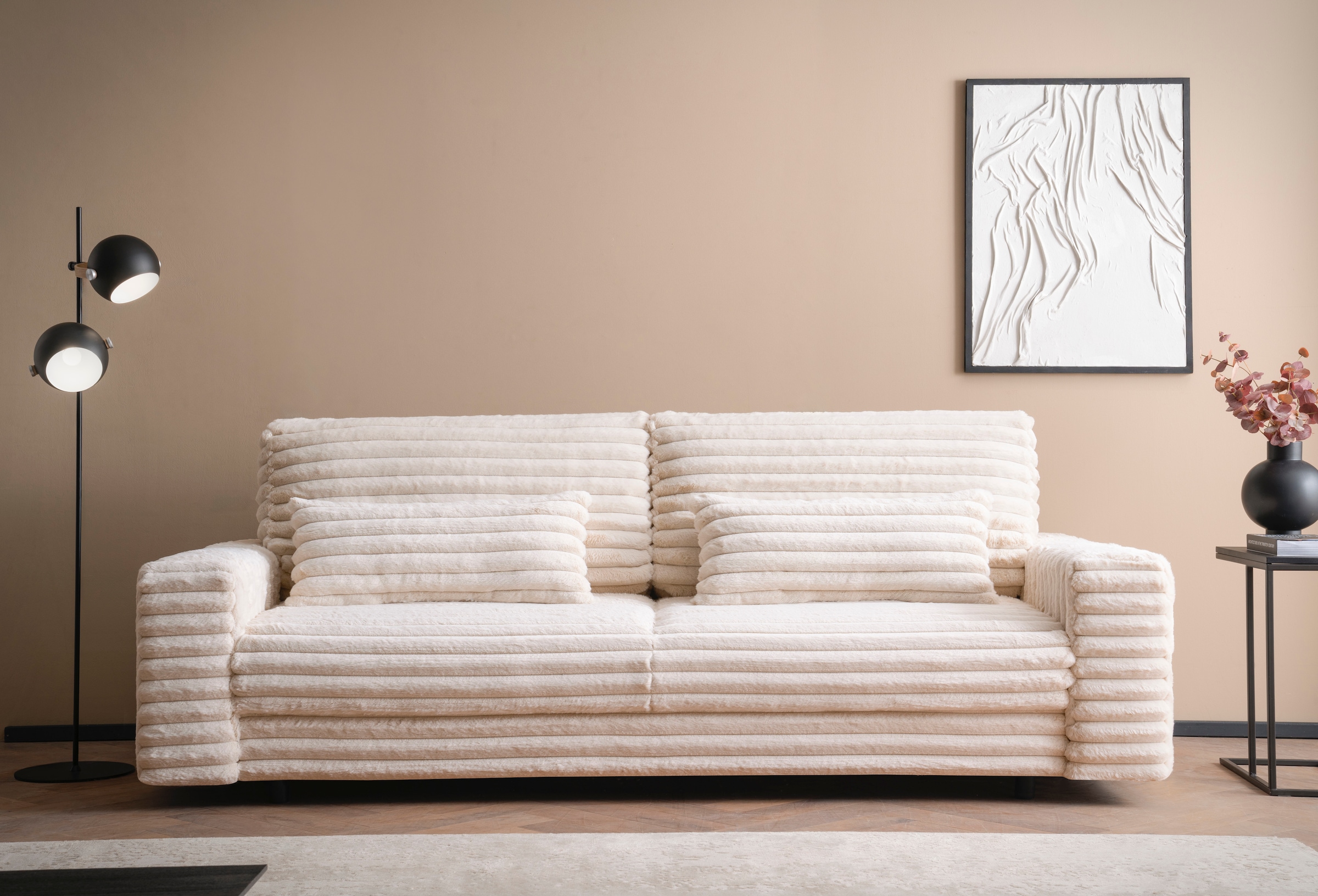 LeGer Home by Lena Gercke Schlafsofa "Imoga, Polster mit Schlaffunktion, 3- günstig online kaufen