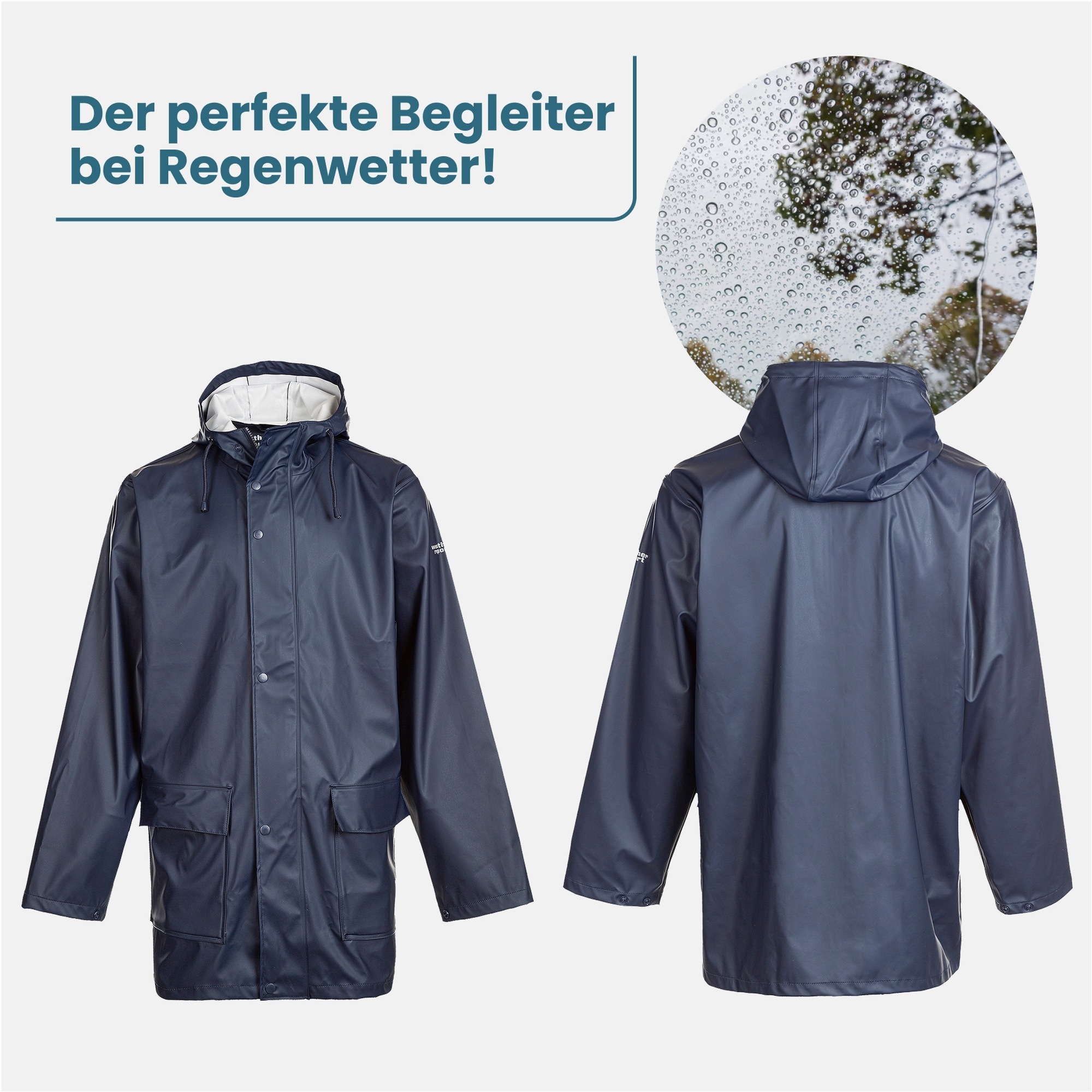 WEATHER REPORT Regenjacke »Torsten«, mit verschweißten Nähten