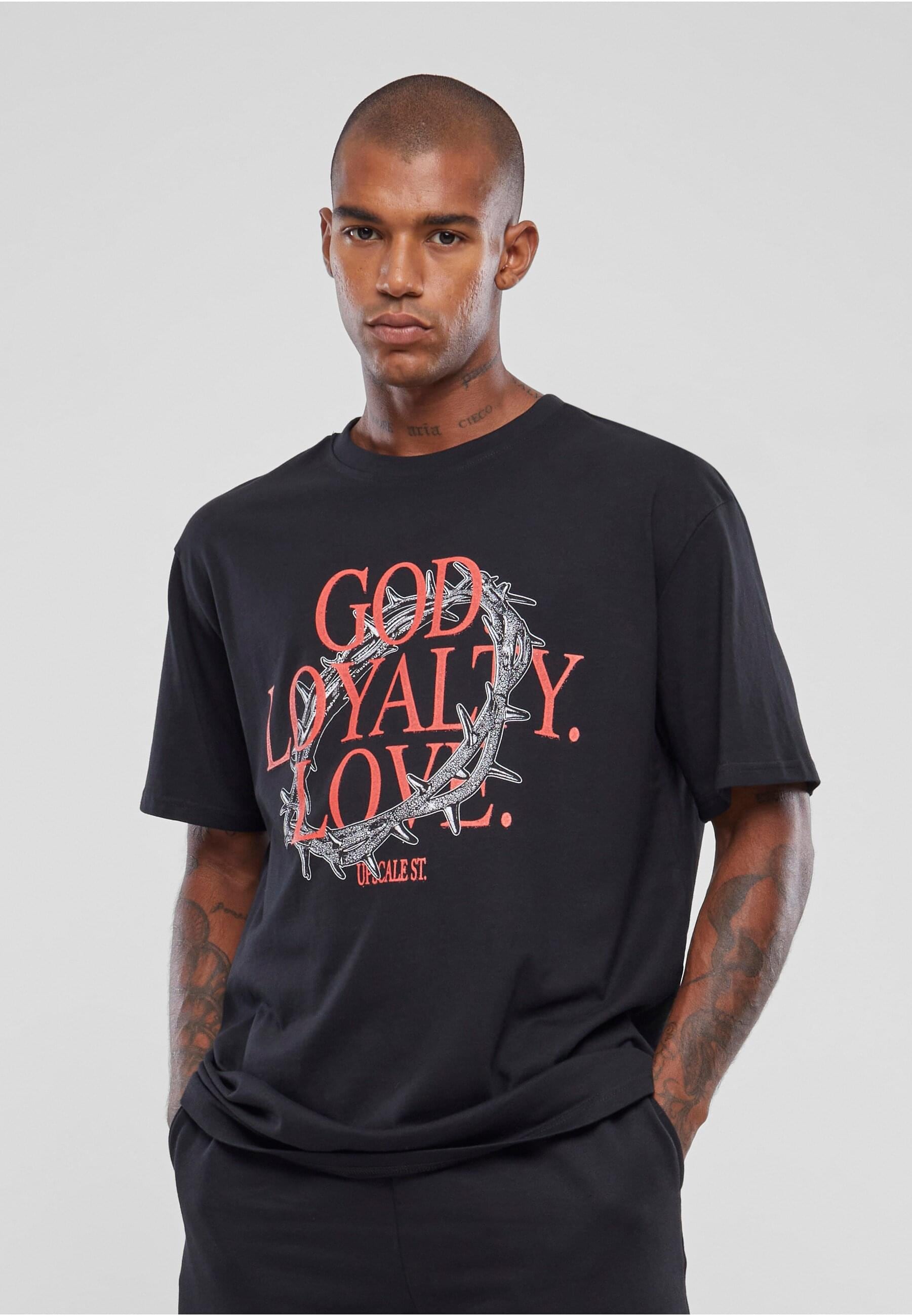 Upscale by Mister Tee T-Shirt »Upscale by Mister Tee Unisex God Loyalty Love Oversize Tee«, (1 tlg.)
