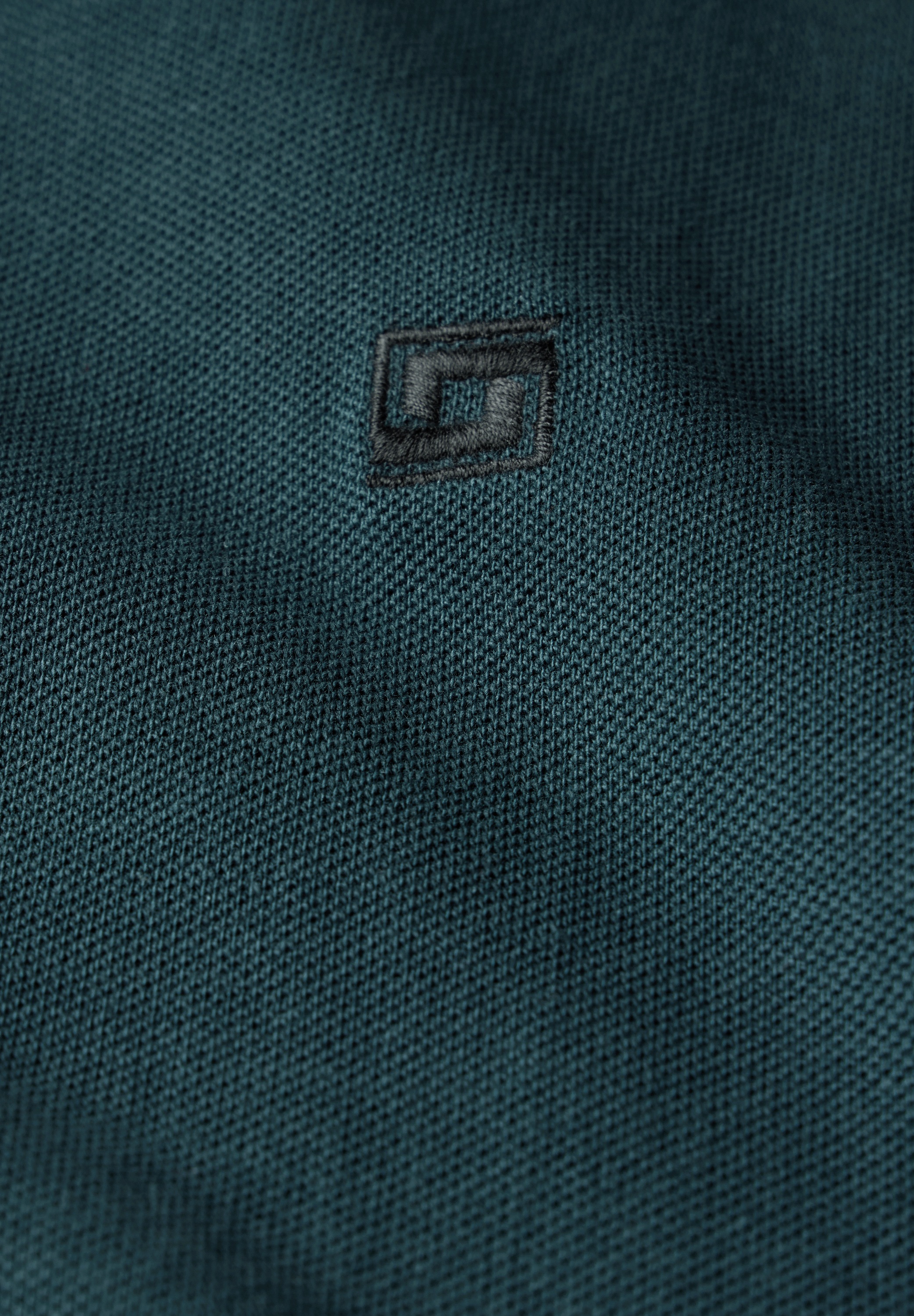 STREET ONE MEN Poloshirt, aus reiner Baumwolle