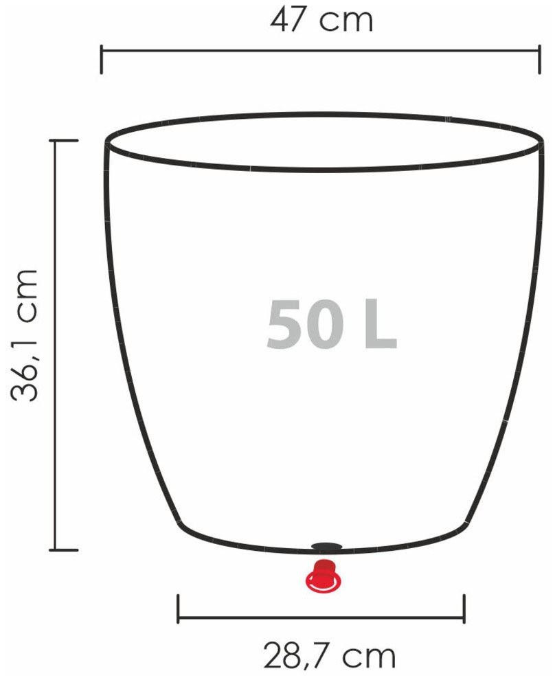 Scheurich Blumentopf »30/295 BARCEO«
