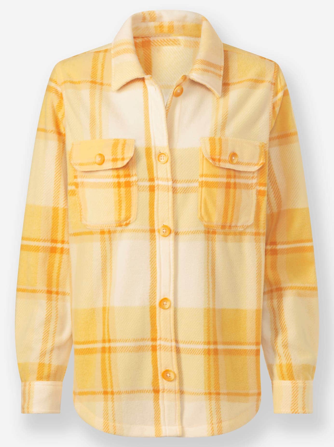 Thumbnail - Casual Looks Fleeceshirt "Fleece-Bluse" 1