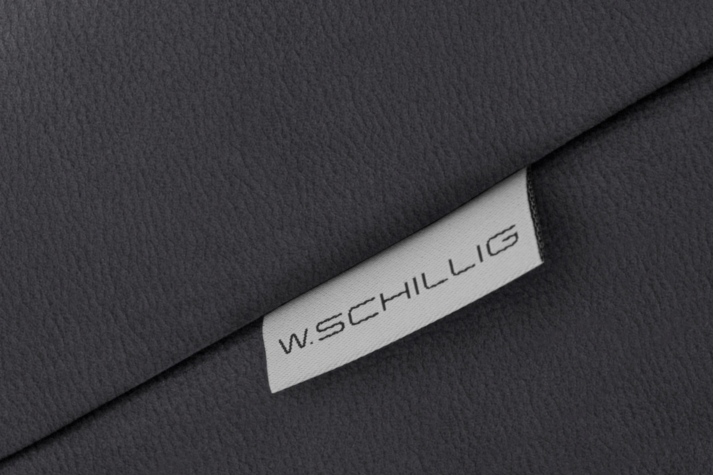 W.SCHILLIG 2,5-Sitzer »finn« German Design Award 2016, Fußgestell Nussbaum natur, Breite 230 cm