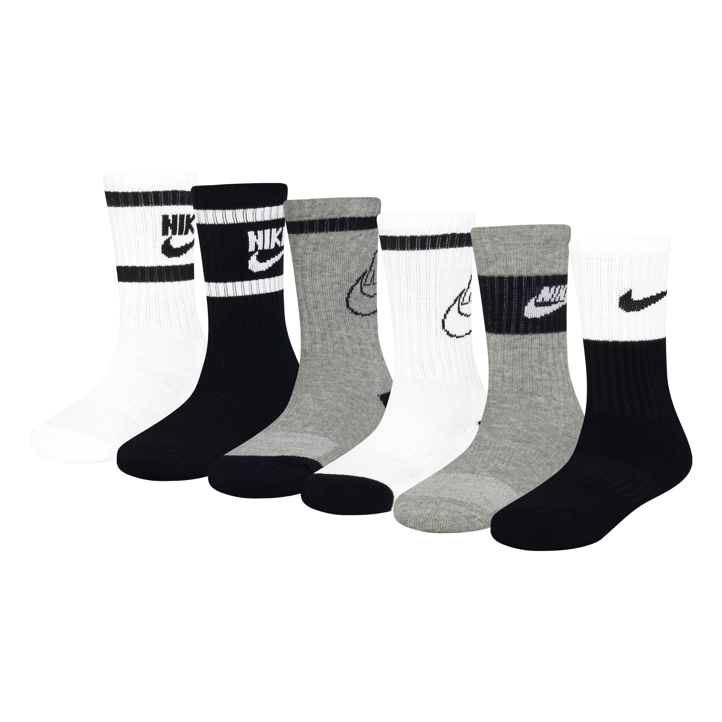Nike Sportswear Socken "NHN NSW RETRO 6PK CREW" 6 Stk. tlg. für Kinder Gr. günstig online kaufen