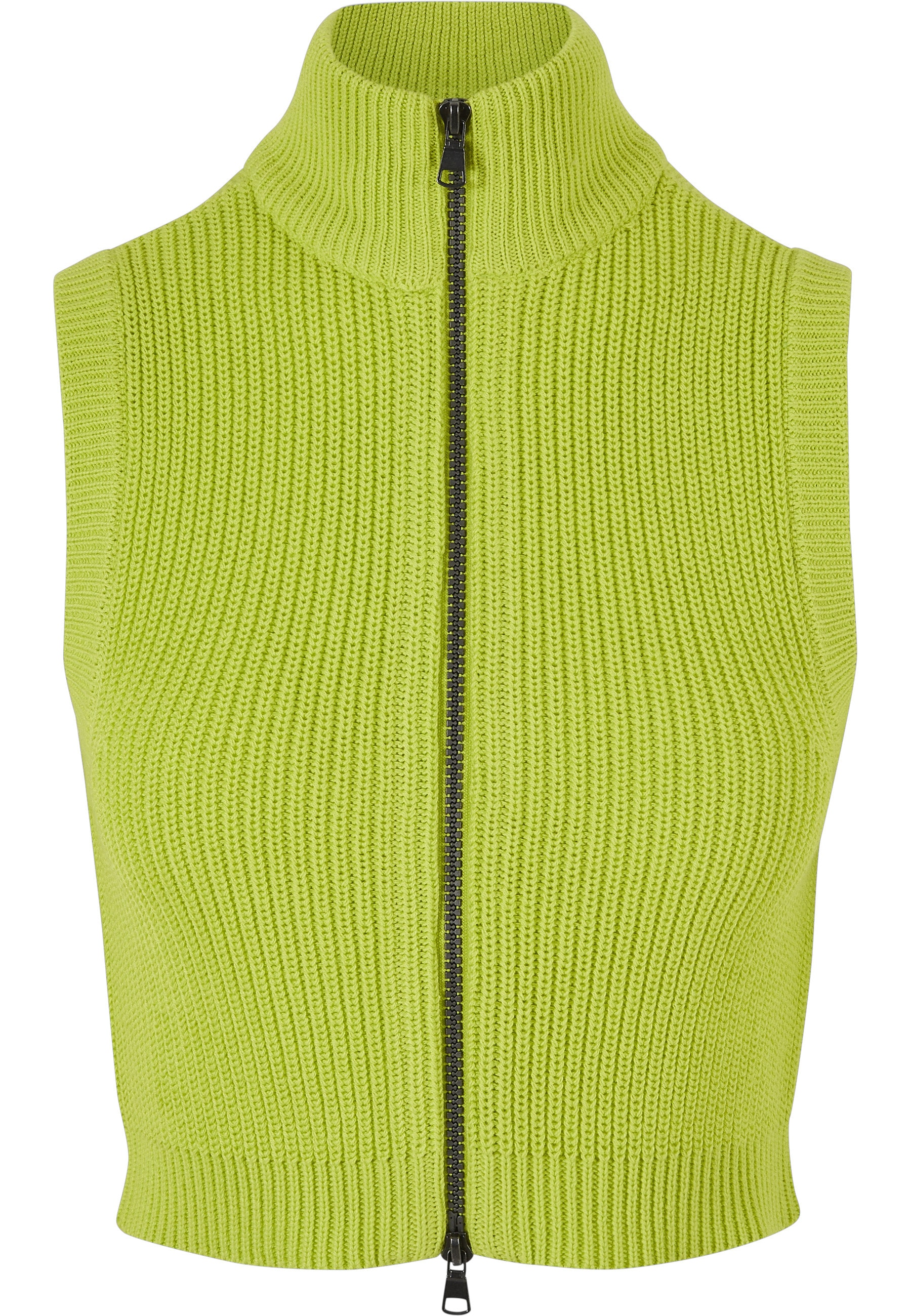 URBAN CLASSICS Steppweste "Urban Classics Damen Ladies Short Knit Vest" günstig online kaufen