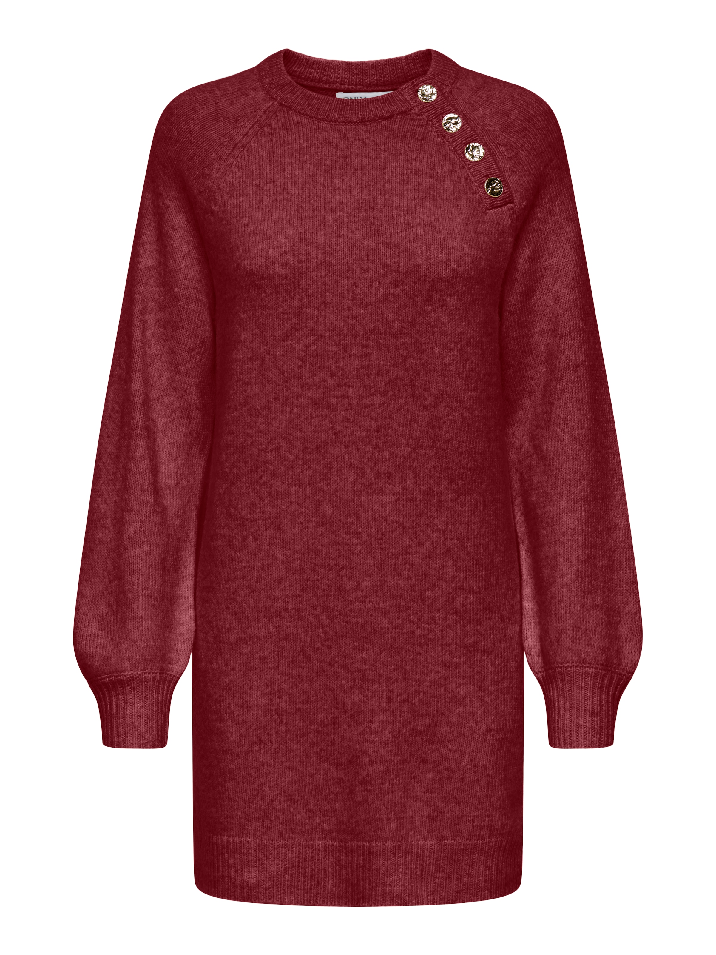 ONLY Midikleid »ONLEMMA LIFE LS BUTTON ONEC DRESS CC KNT«, Sommerkleid