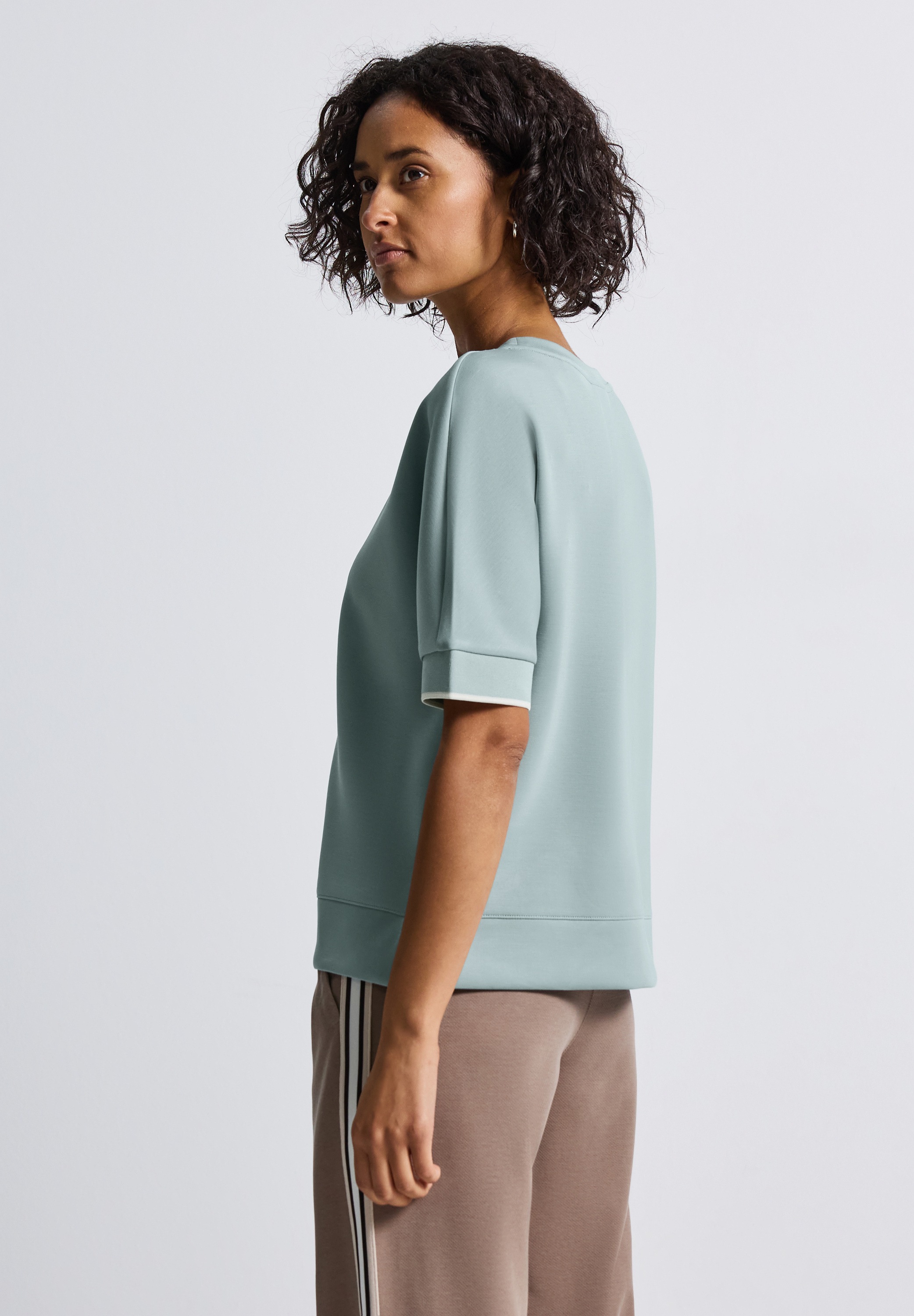 STREET ONE T-Shirt, mit Rundhalsausschnitt