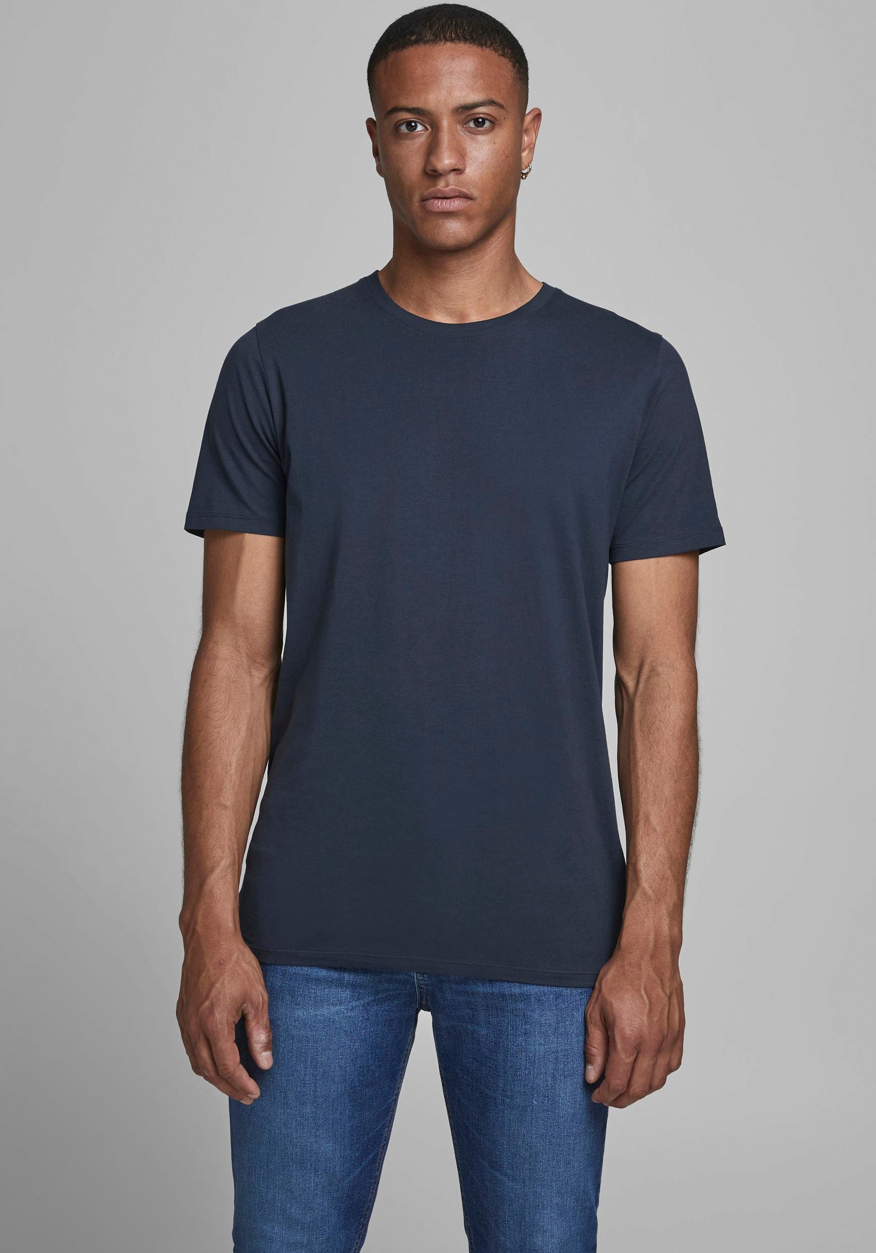 Rundhalsshirt »JJEORGANIC BASIC TEE SS O-NECK NOOS«