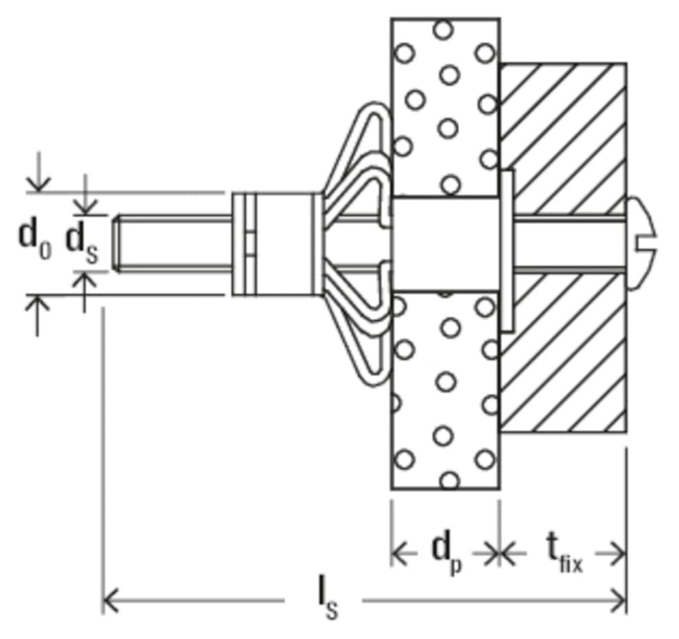 fischer Metall-Hohlraumdübel »(519781)«, 50 St., 50