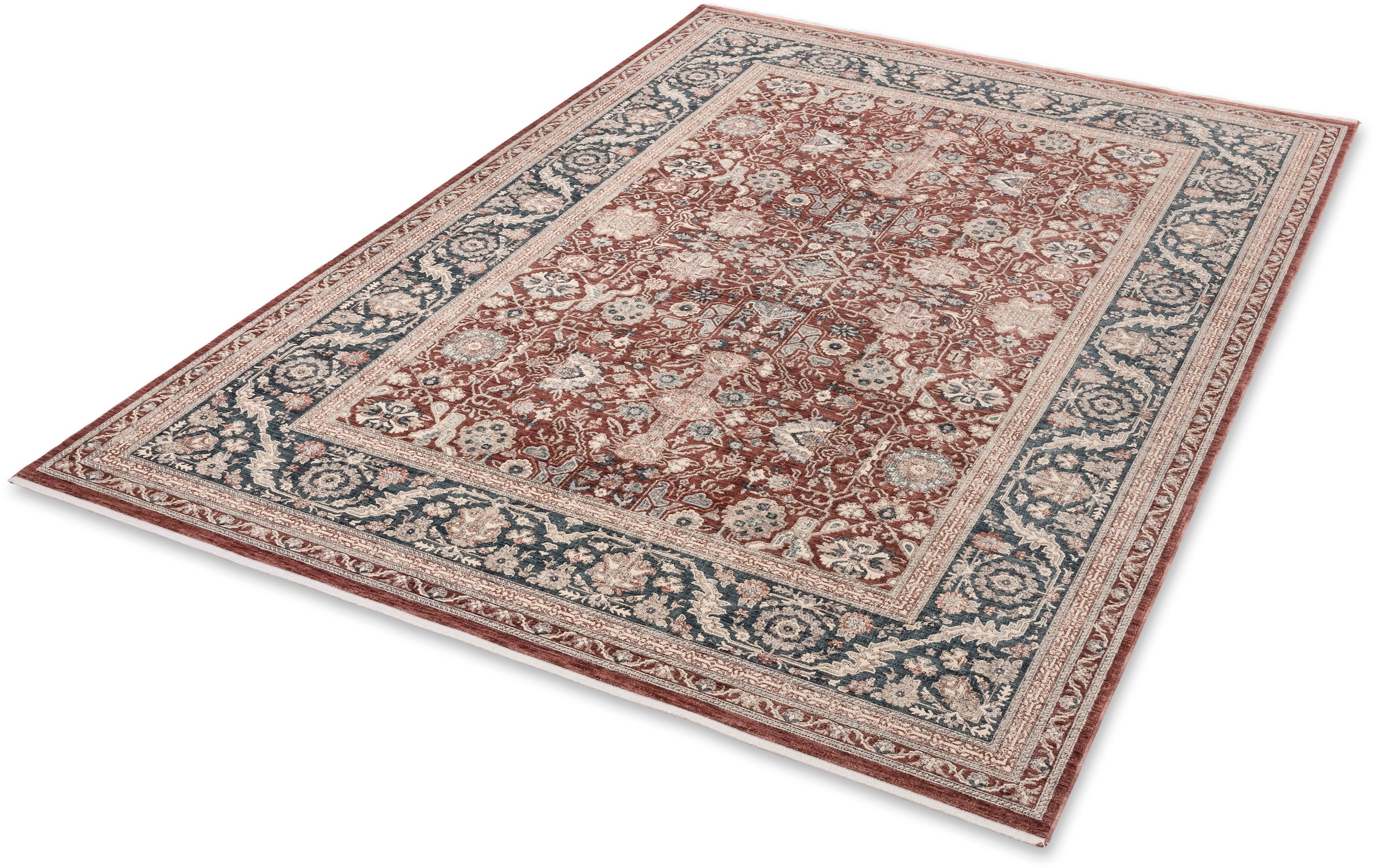 ASTRA Teppich »Tropea 241«, rechteckig, 6 mm Höhe, Vintage, leichter Glanz, hochwertiger Kurzflor, Orientalisch