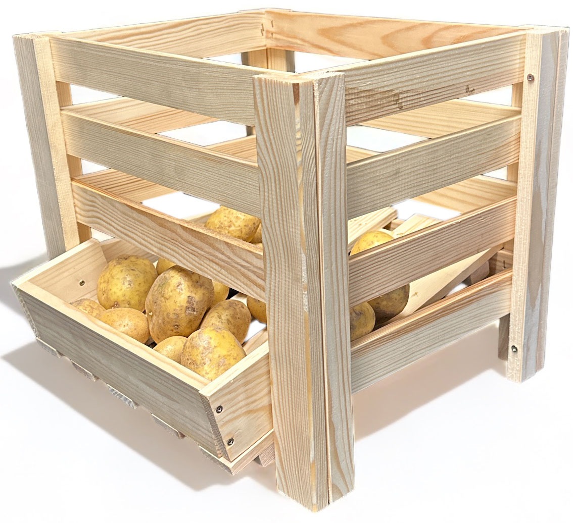 promadino Holzkiste »Kartoffelkiste« BxTxH: 40x36x33 cm