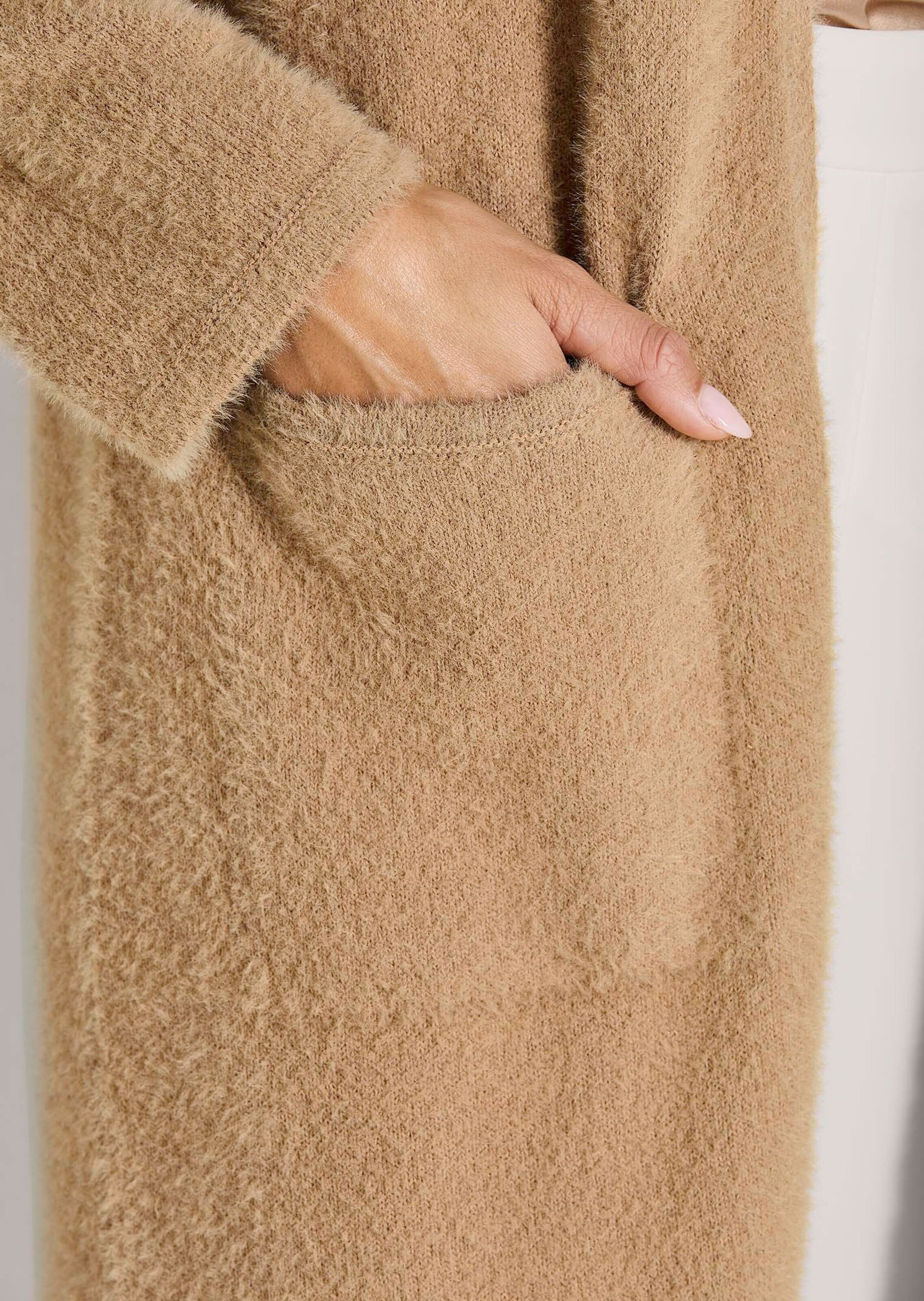 MADELEINE Langmantel »Strickmantel Strickmantel«
