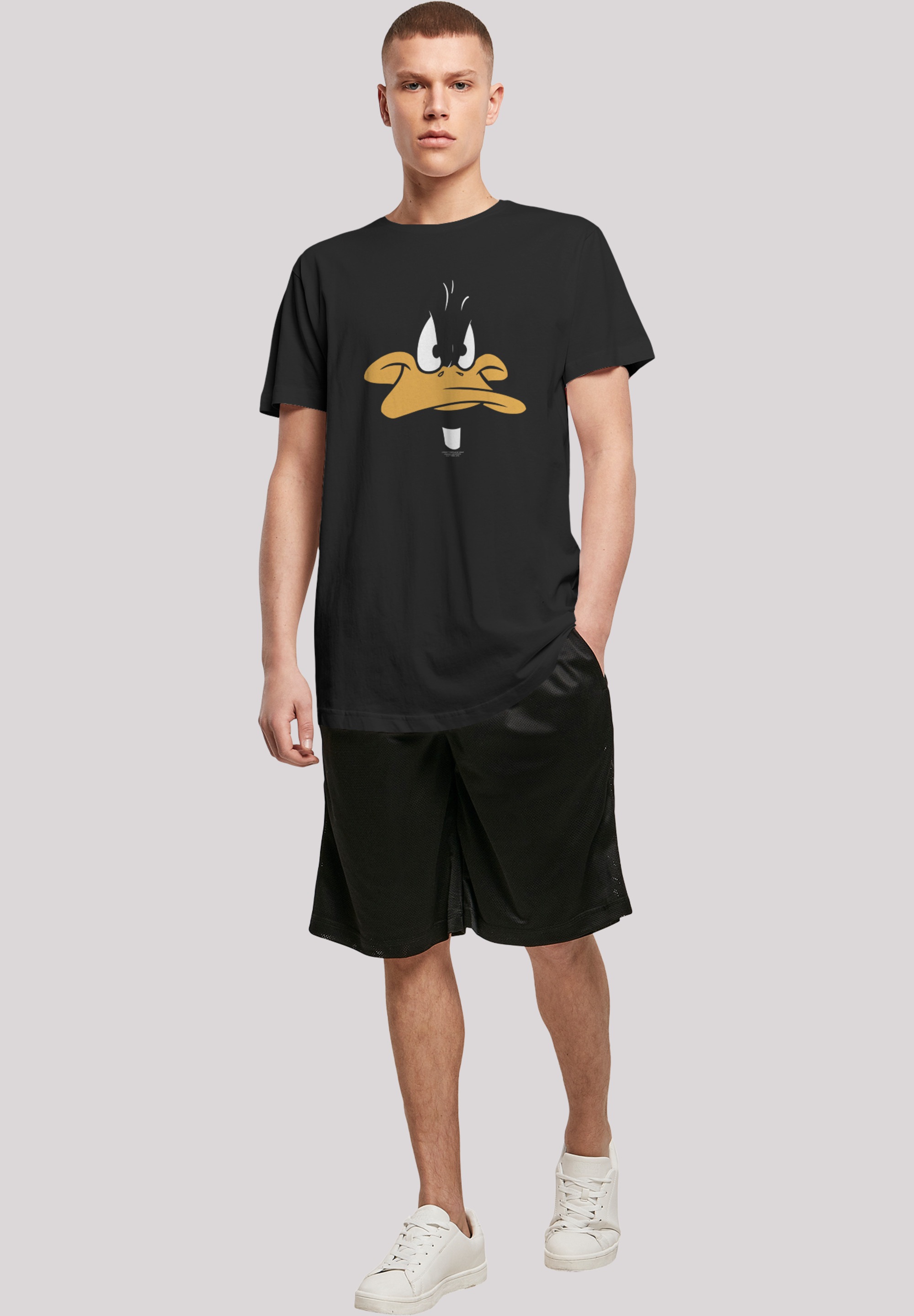F4NT4STIC T-Shirt »Looney Tunes Daffy Duck Big«, Print
