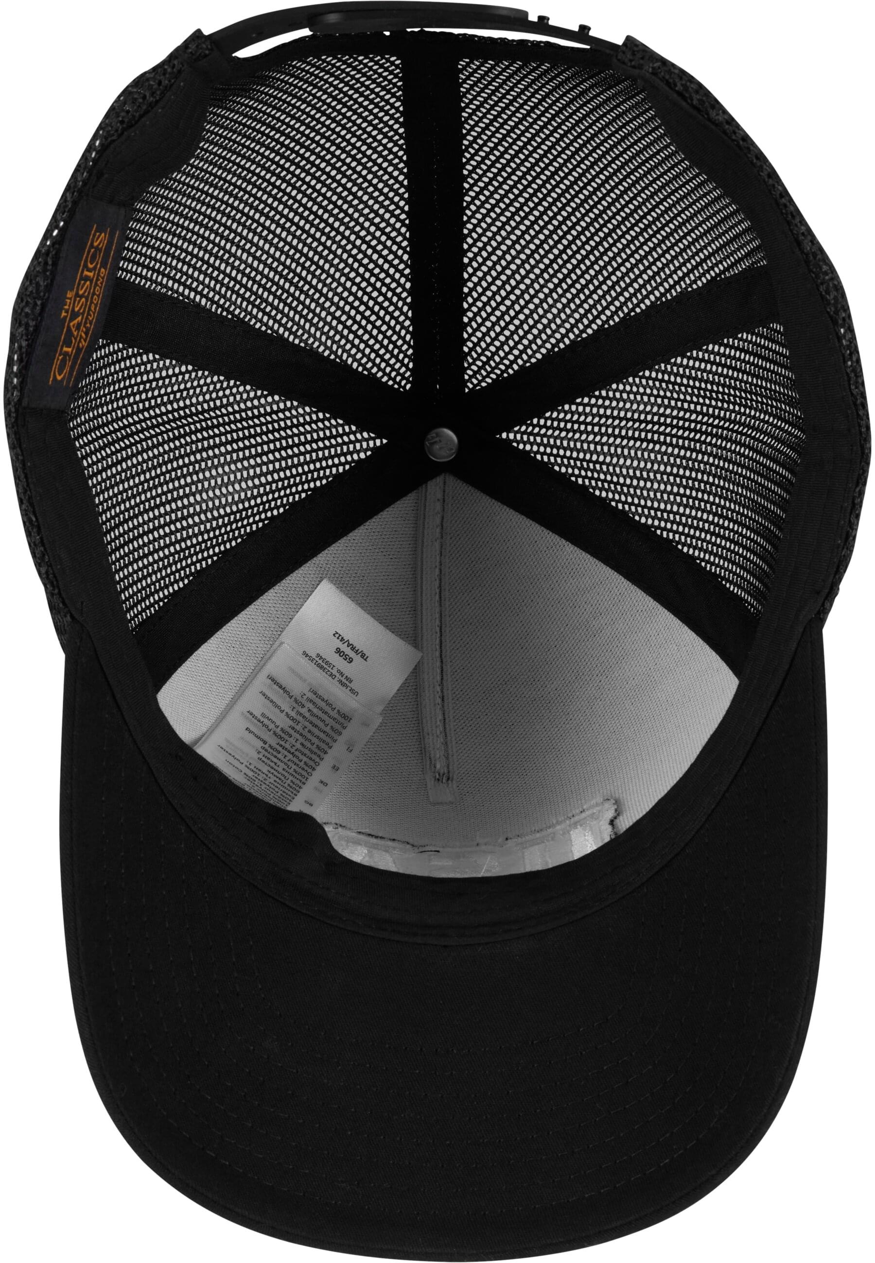 MisterTee Trucker Cap »MisterTee USA College Wording Patch 5-Panel Retro Trucker Cap«