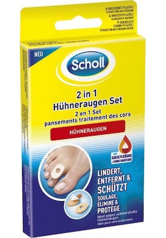 Scholl Hühneraugenpflaster »2 in 1« (Set 21 S...