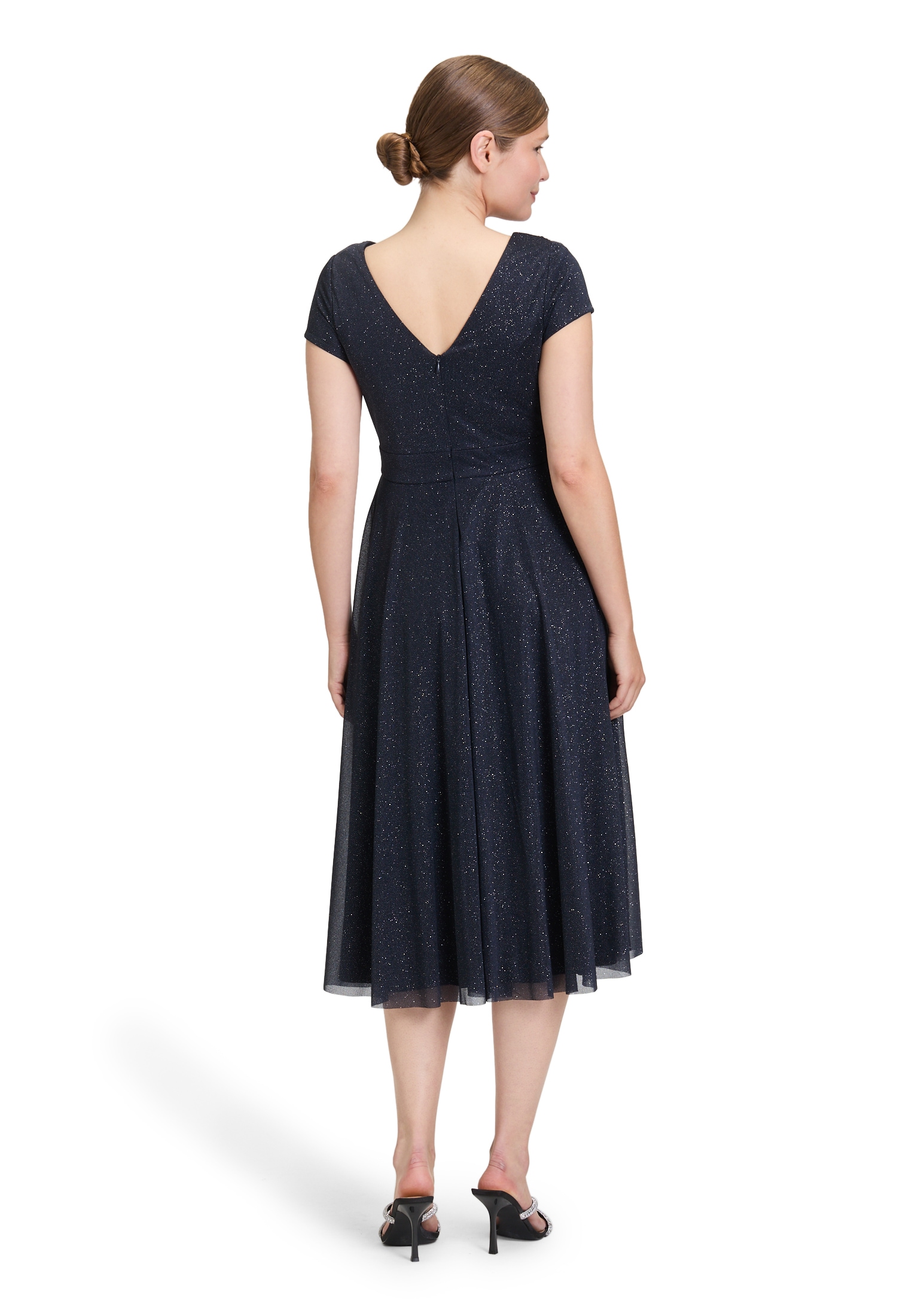 Vera Mont Cocktailkleid »Vera Mont Cocktailkleid im Glitzer-Look«, Stoff