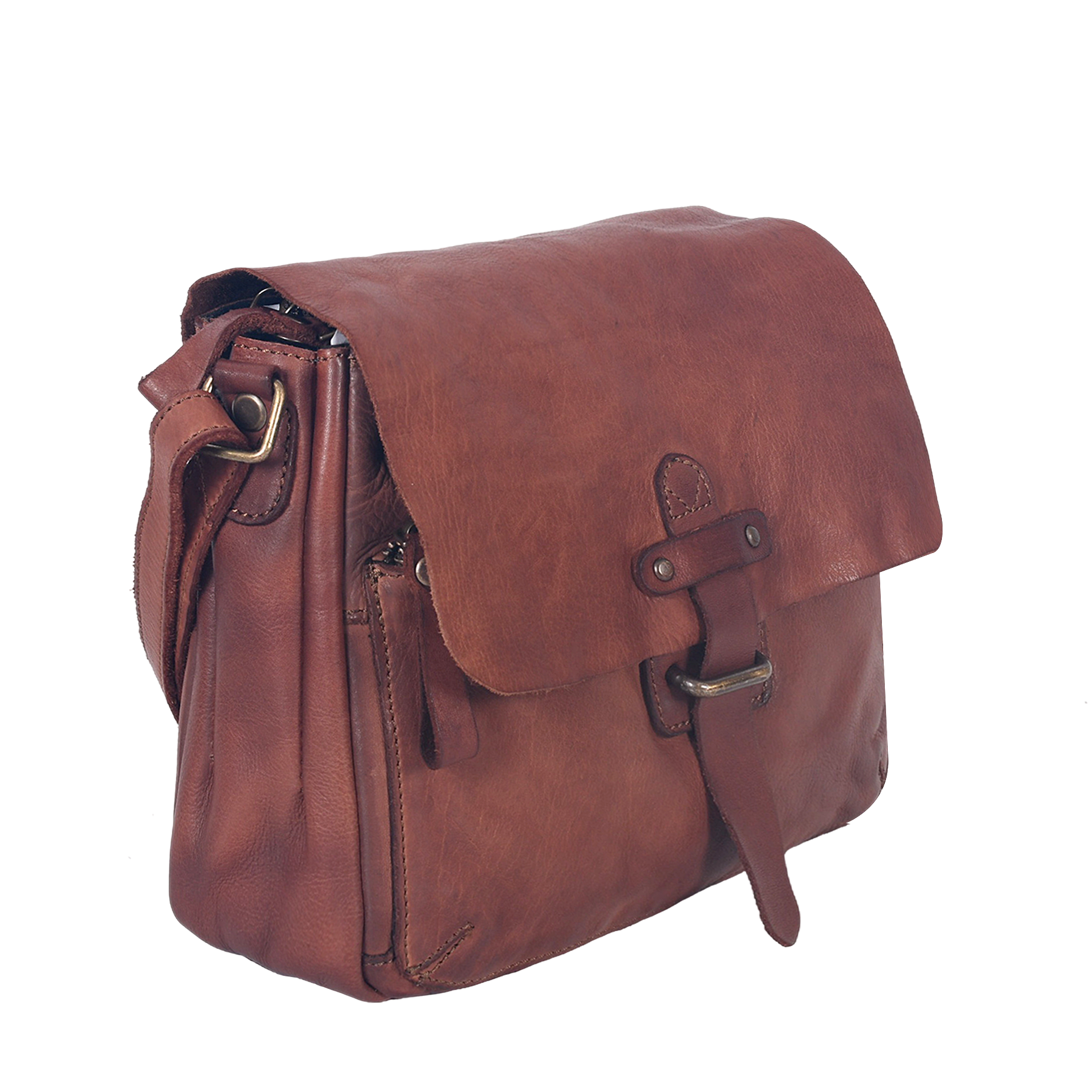 HARBOUR 2nd Umhängetasche Schultertasche, Überschlag mit Riemchenverschluss