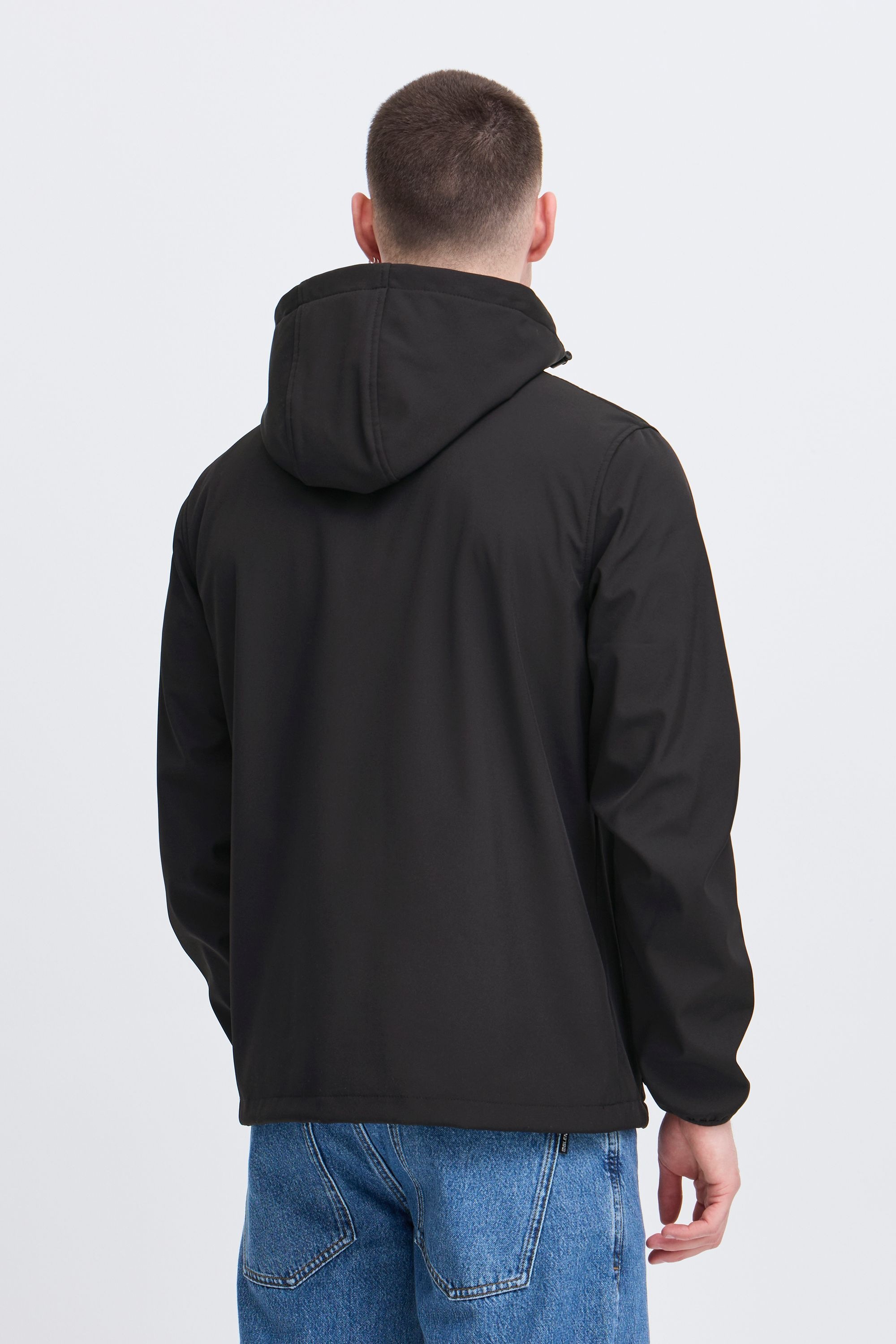 Steppjacke BLEND "BHEvian", Herren, Gr. XL, schwarz, Steppware, 100% Polyester, colorblocking, Basic, normal normal, ohne Ausschnitt, elastischer Bund, Jacken Steppjacke, Klassische Steppjacke mit Taschen 3