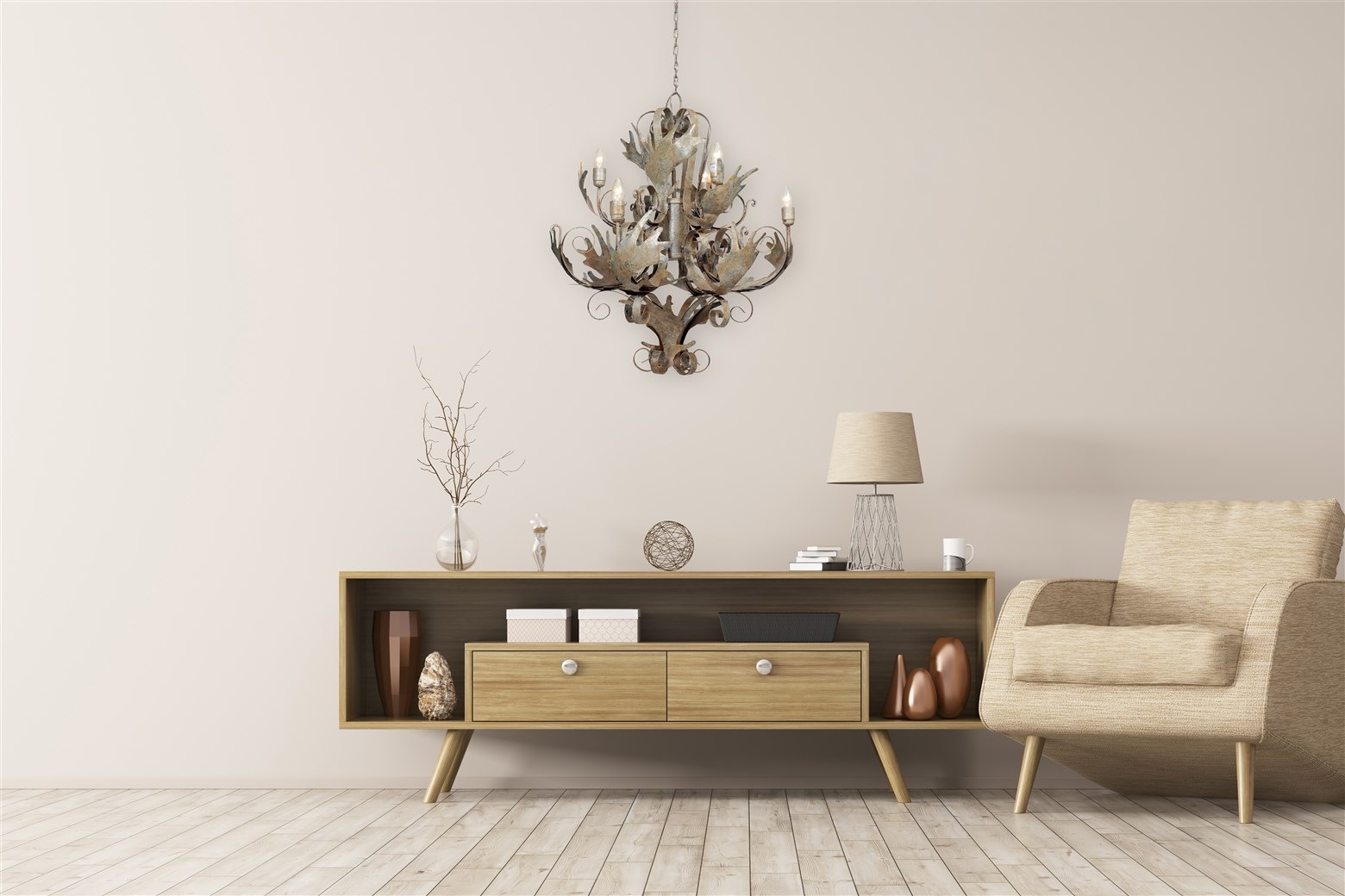 Kayoom Hängeleuchte »Fly Through, ohne Leuchtmittel, LxBxH: 71 x 71 x 81 cm« E27 1 Stk.