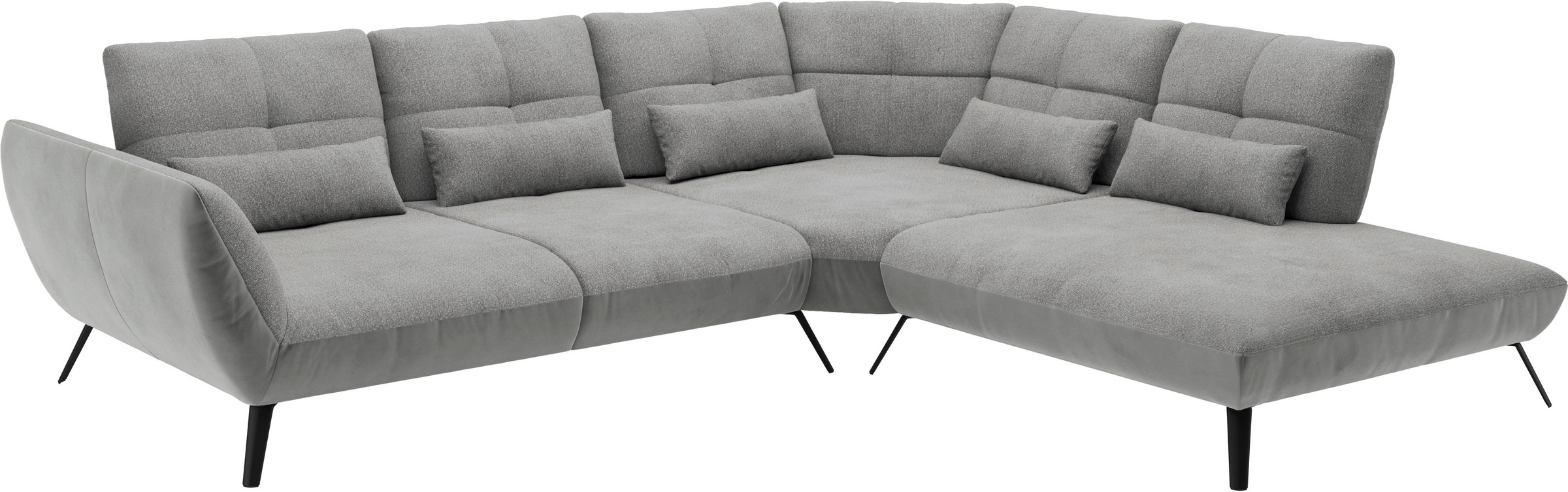 Places of Style Ecksofa »Mikado L-Form«, inkl. Sitztiefenverstellung und Armteilverstellung