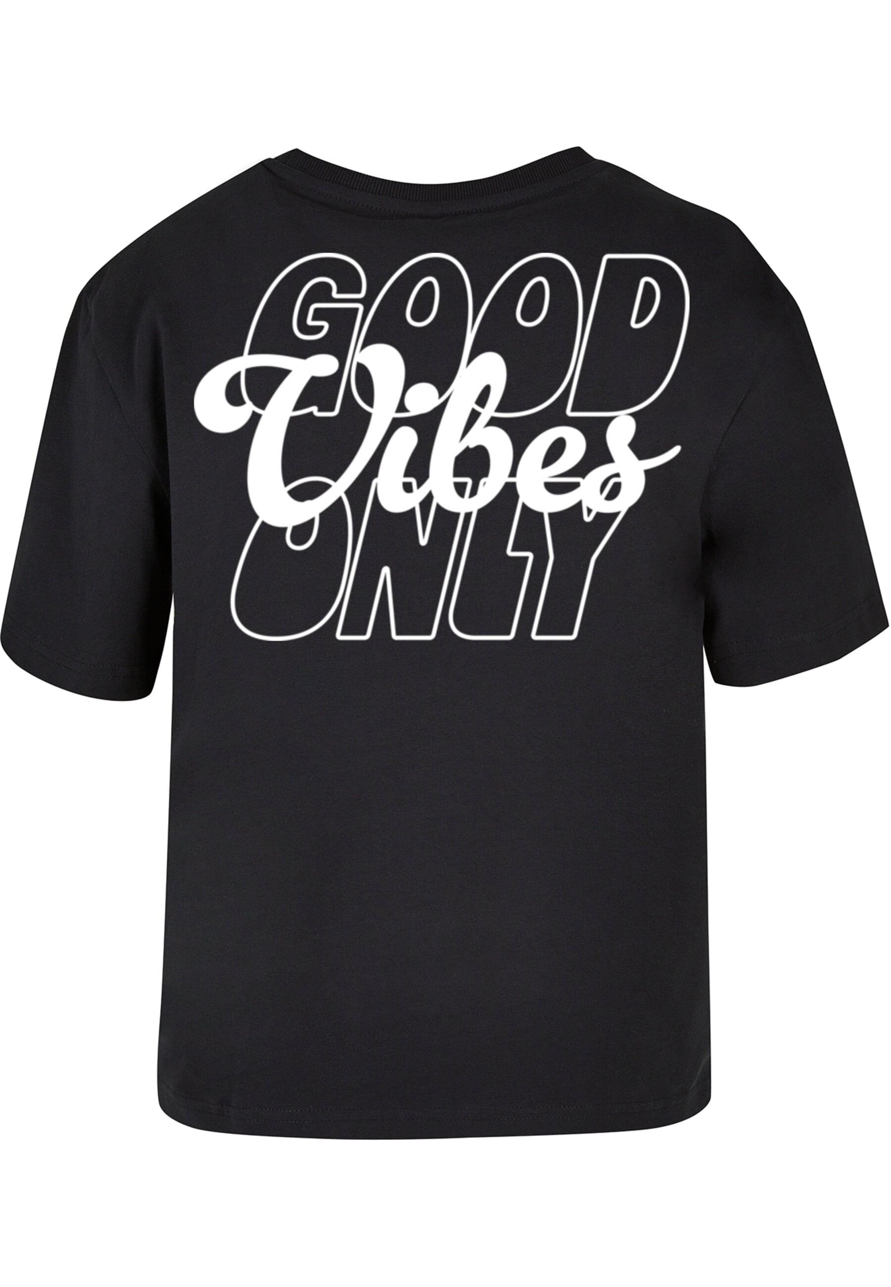 Miss Tee T-Shirt "Miss Tee Good Vibes Wording Tee" 1 Stk. günstig online kaufen