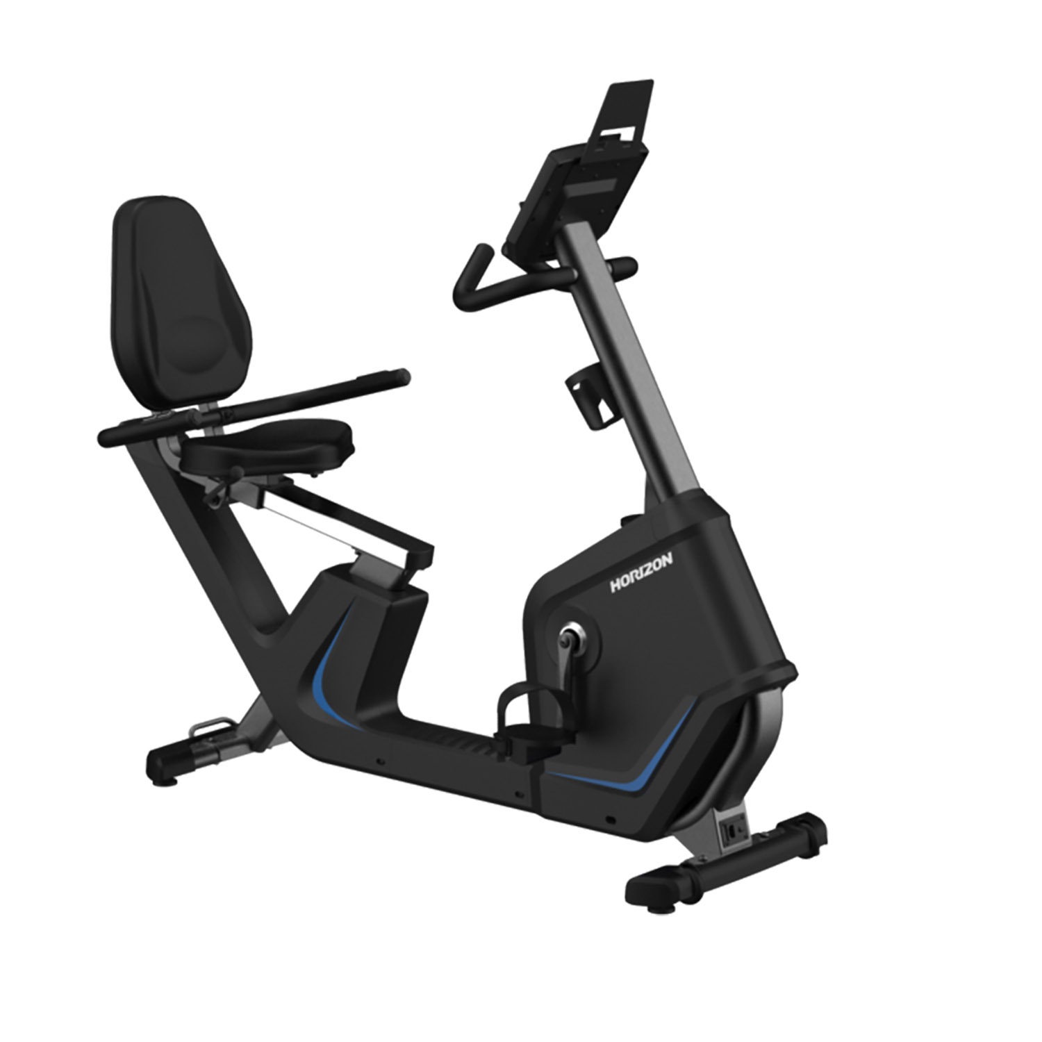 HORIZON FITNESS Ergometer "5.0Ri", ohne Unterlegmatteschwarz, Heimtrainer