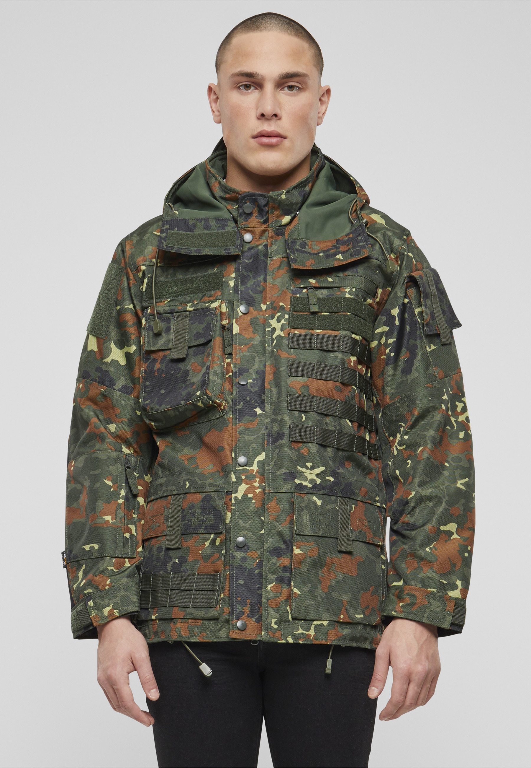Brandit Winterjacke »Brandit Herren Performance Outdoorjacket« 1 Stk. tlg. mit Kapuze