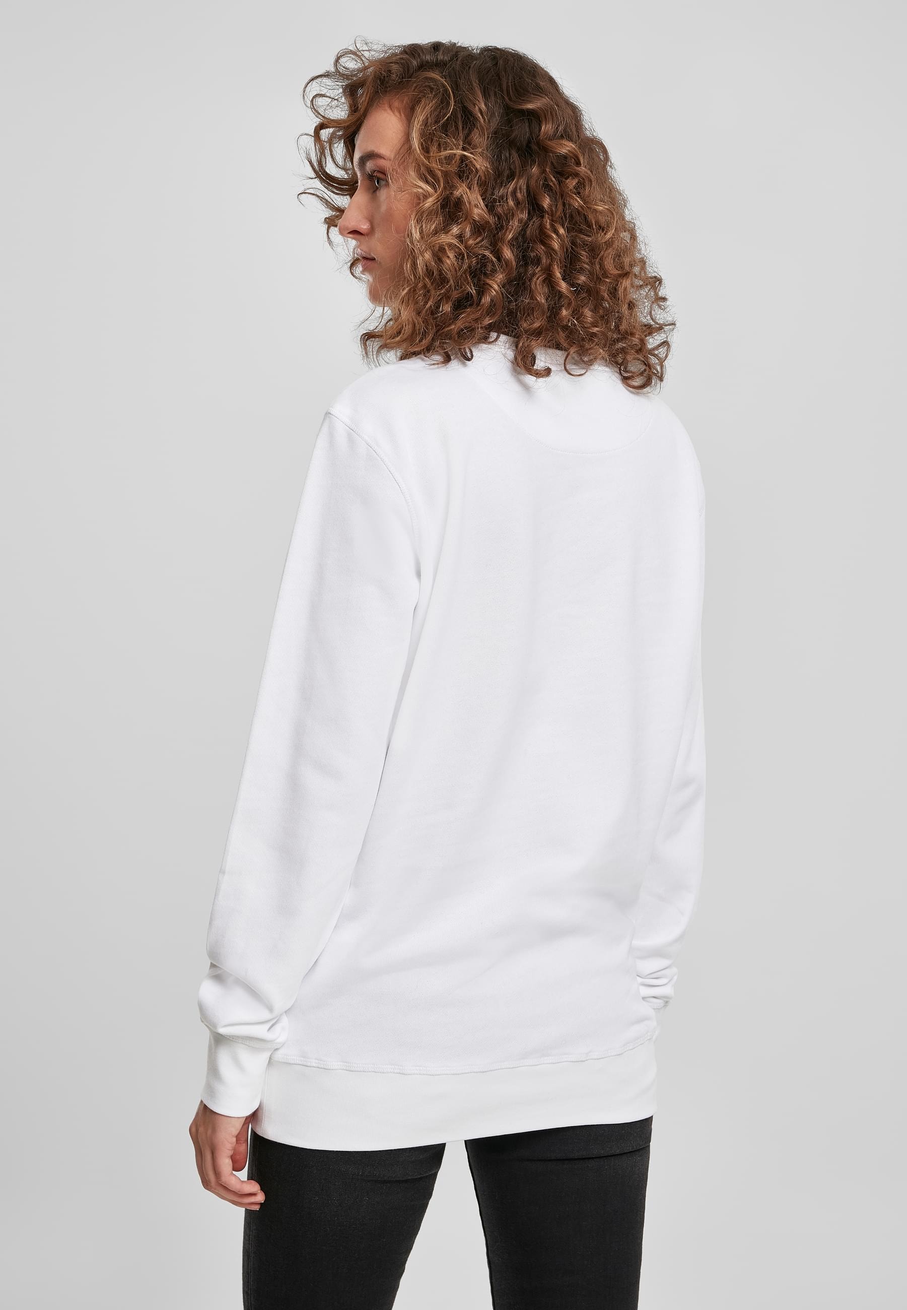 MisterTee Sweater »MisterTee Damen Ladies Merry Christmas Cat Crewneck«, (1 tlg.)