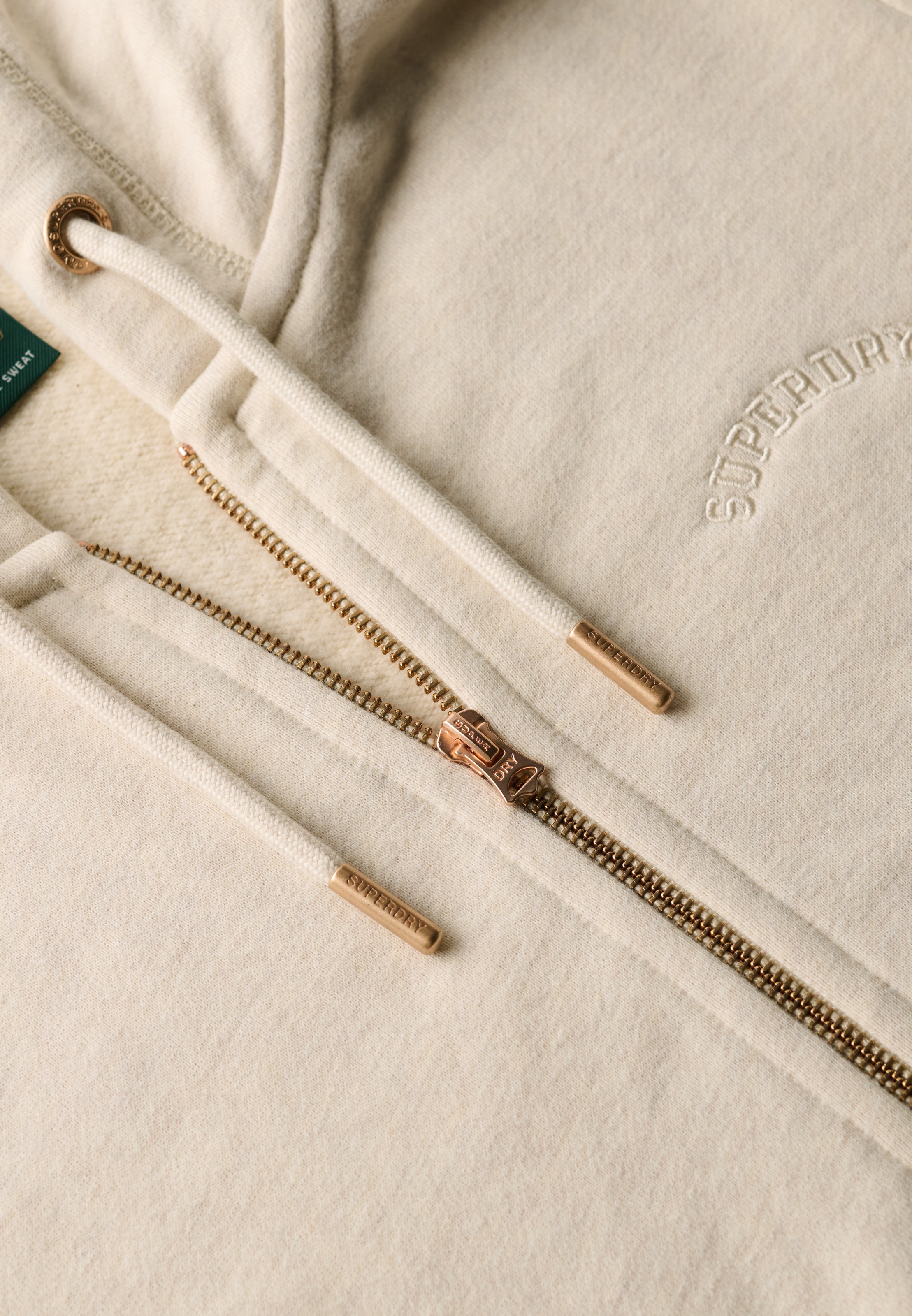 Superdry Kapuzensweatjacke »ESSENTIAL LOGO ZIPHOOD HB«