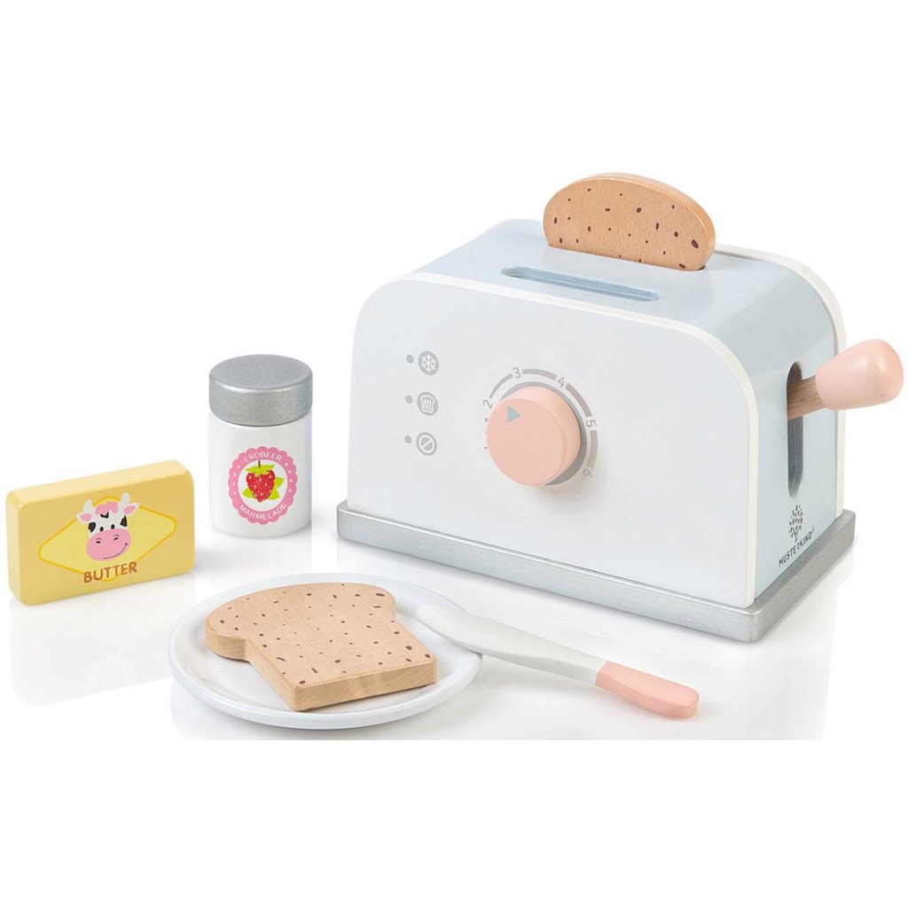 MUSTERKIND® Kinder-Toaster »Olea, weiß/graublau«