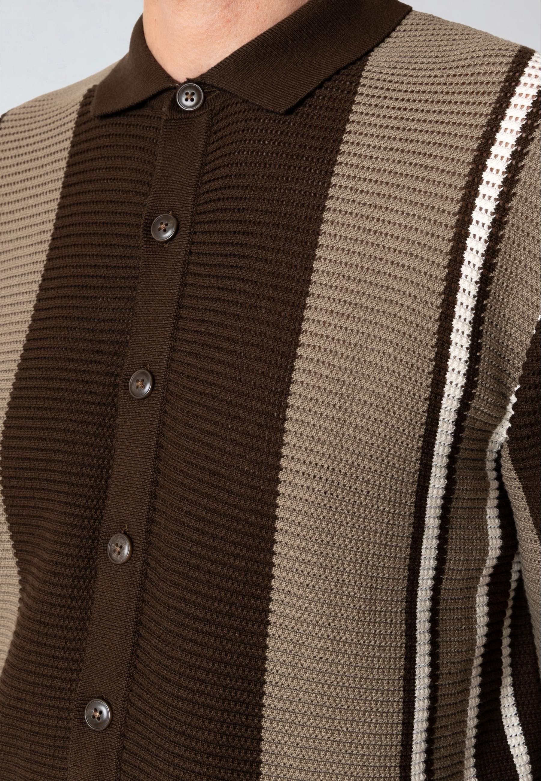 Clean Cut Copenhagen Strickfleecejacke »Clean Cut Copenhagen Buckley Cardigan«, (1 St.), ohne Kapuze